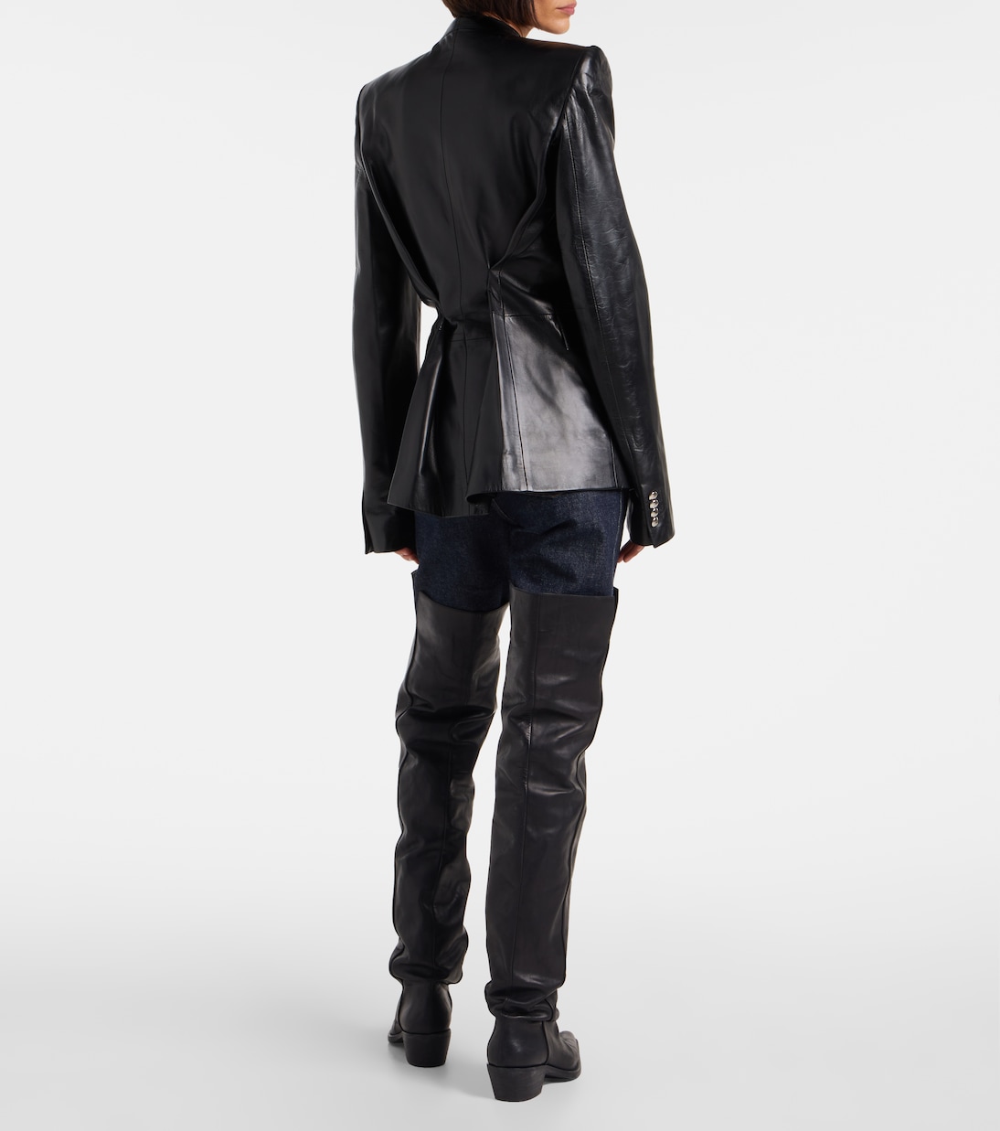 Jacke Elona aus Leder | Khaite