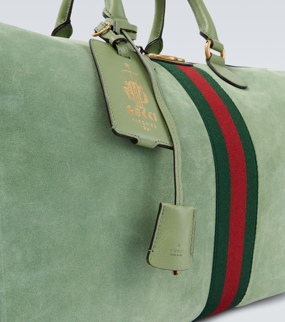 Weekender Gucci Savoy Medium aus Veloursleder | Gucci