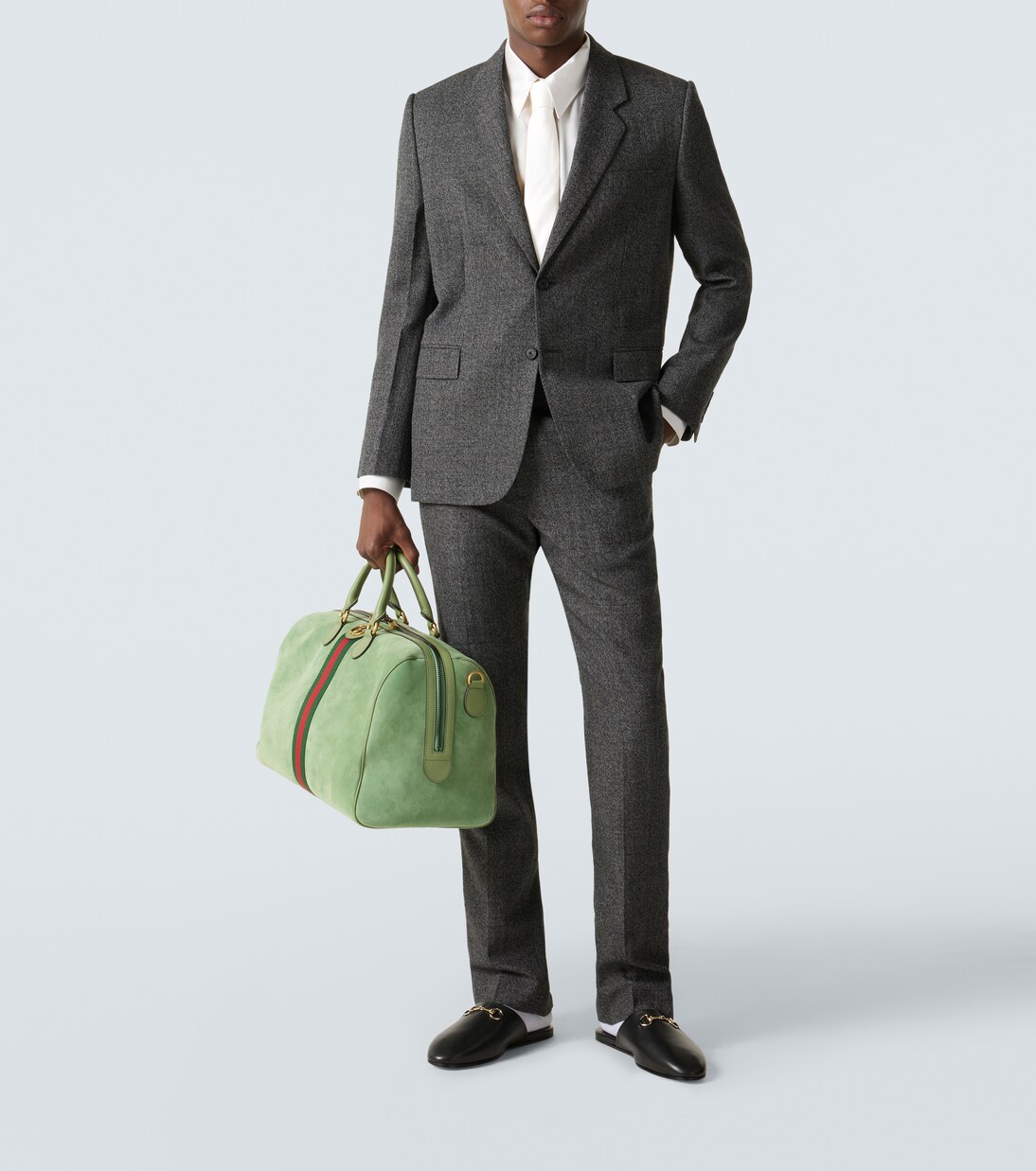 Weekender Gucci Savoy Medium aus Veloursleder | Gucci