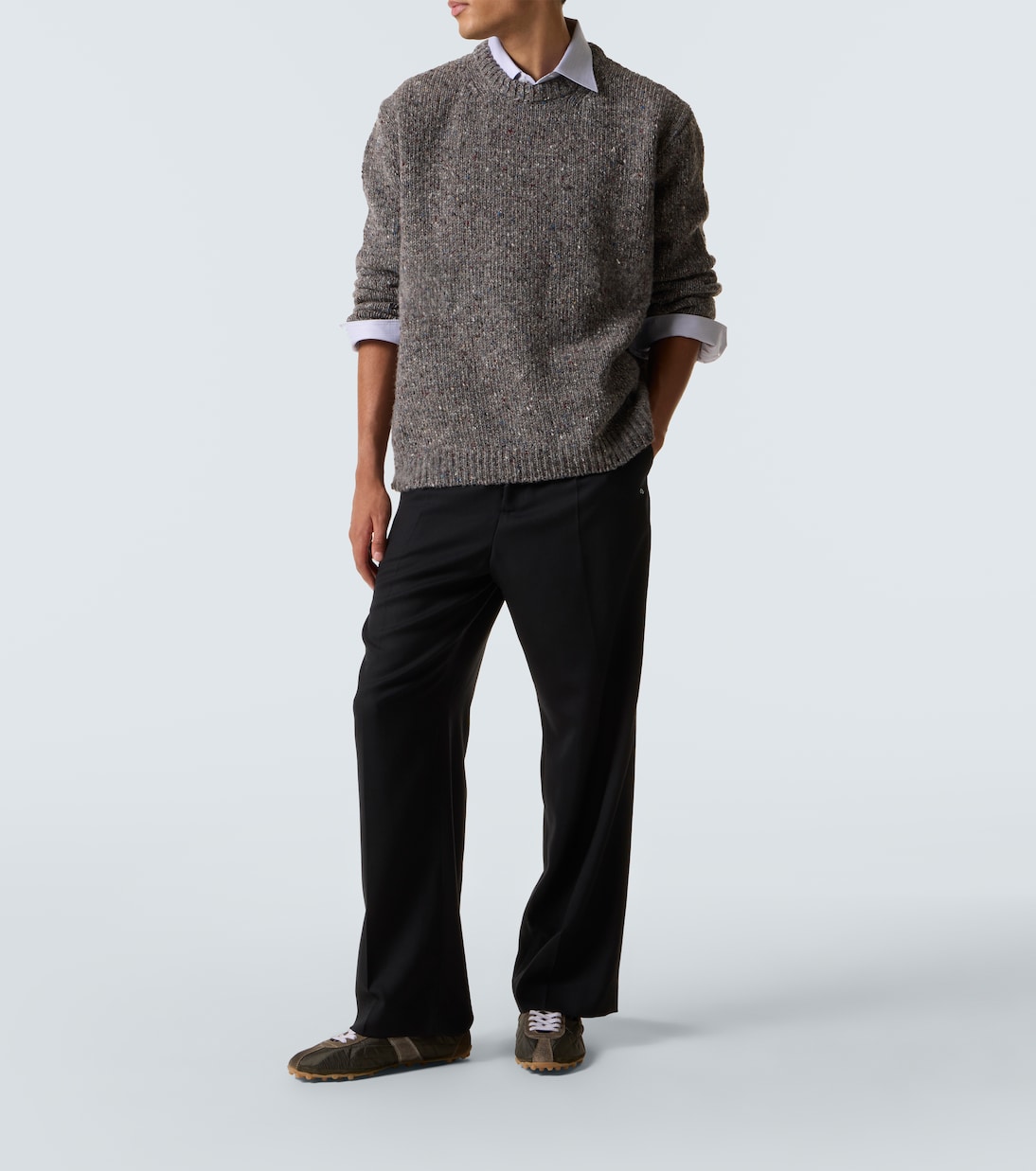 Sprinter suede-trimmed sneakers | Maison Margiela