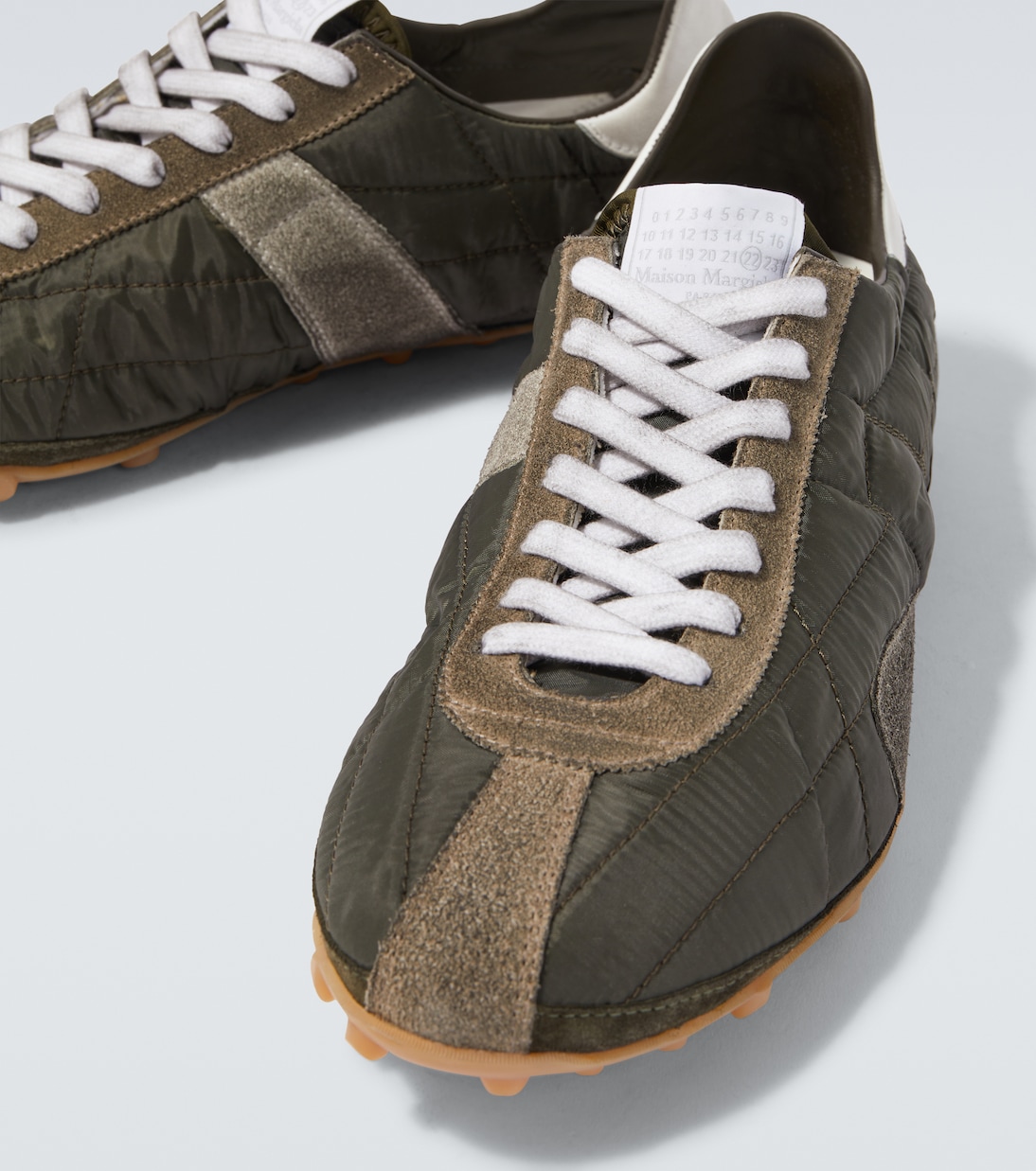 Sprinter suede-trimmed sneakers | Maison Margiela
