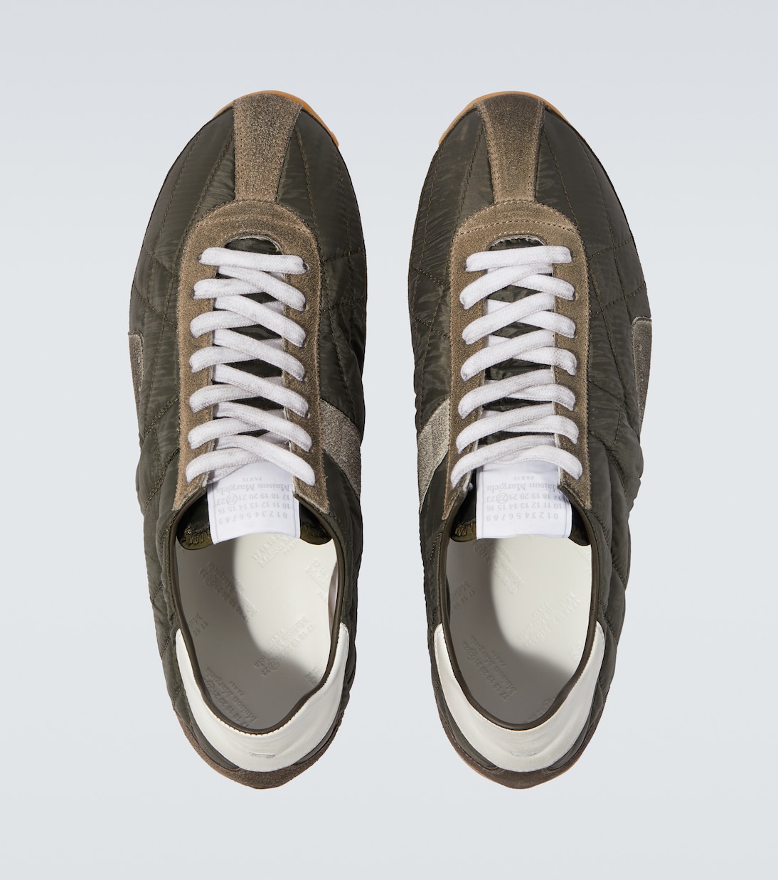 Sprinter suede-trimmed sneakers | Maison Margiela