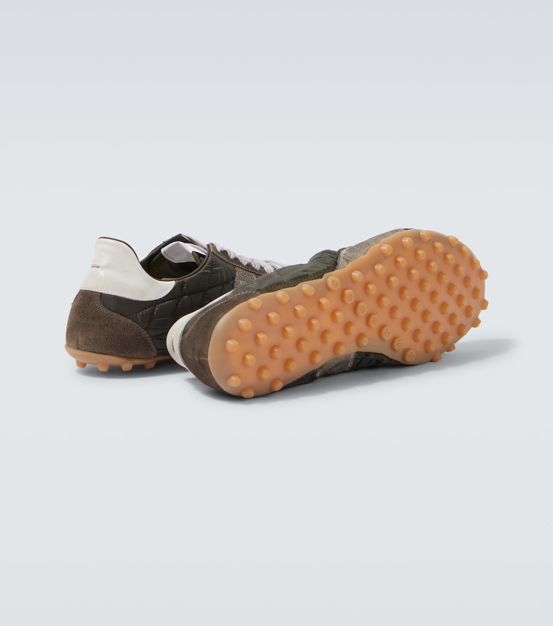 Sprinter suede-trimmed sneakers | Maison Margiela