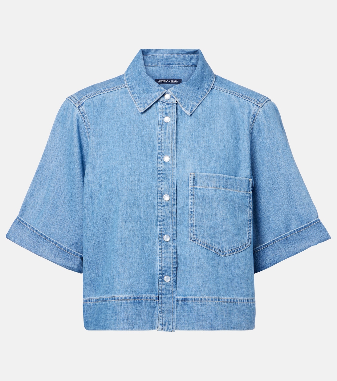 Spruce denim shirt | Veronica Beard