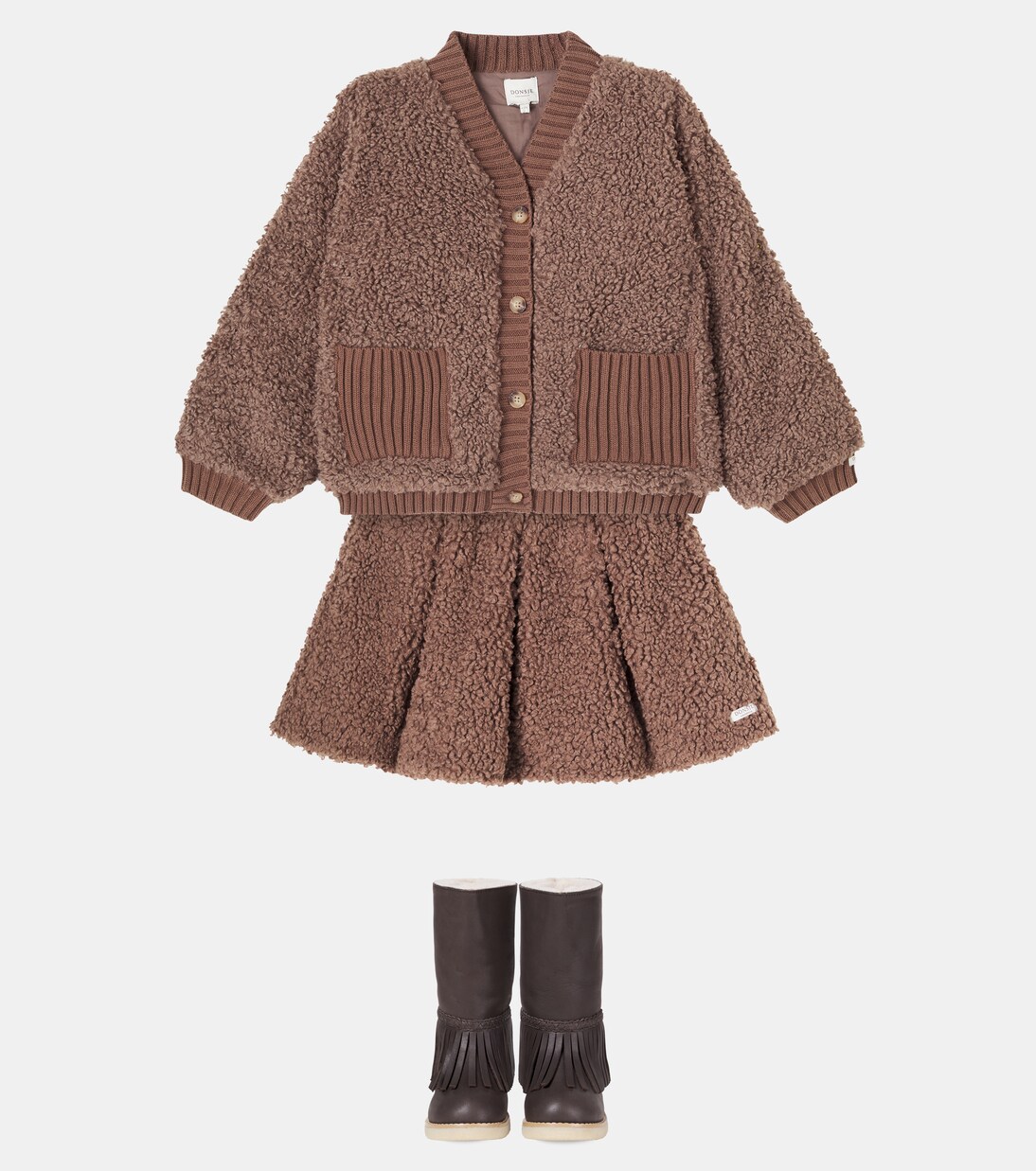 Daffy 프린지 레더 부츠  | Donsje