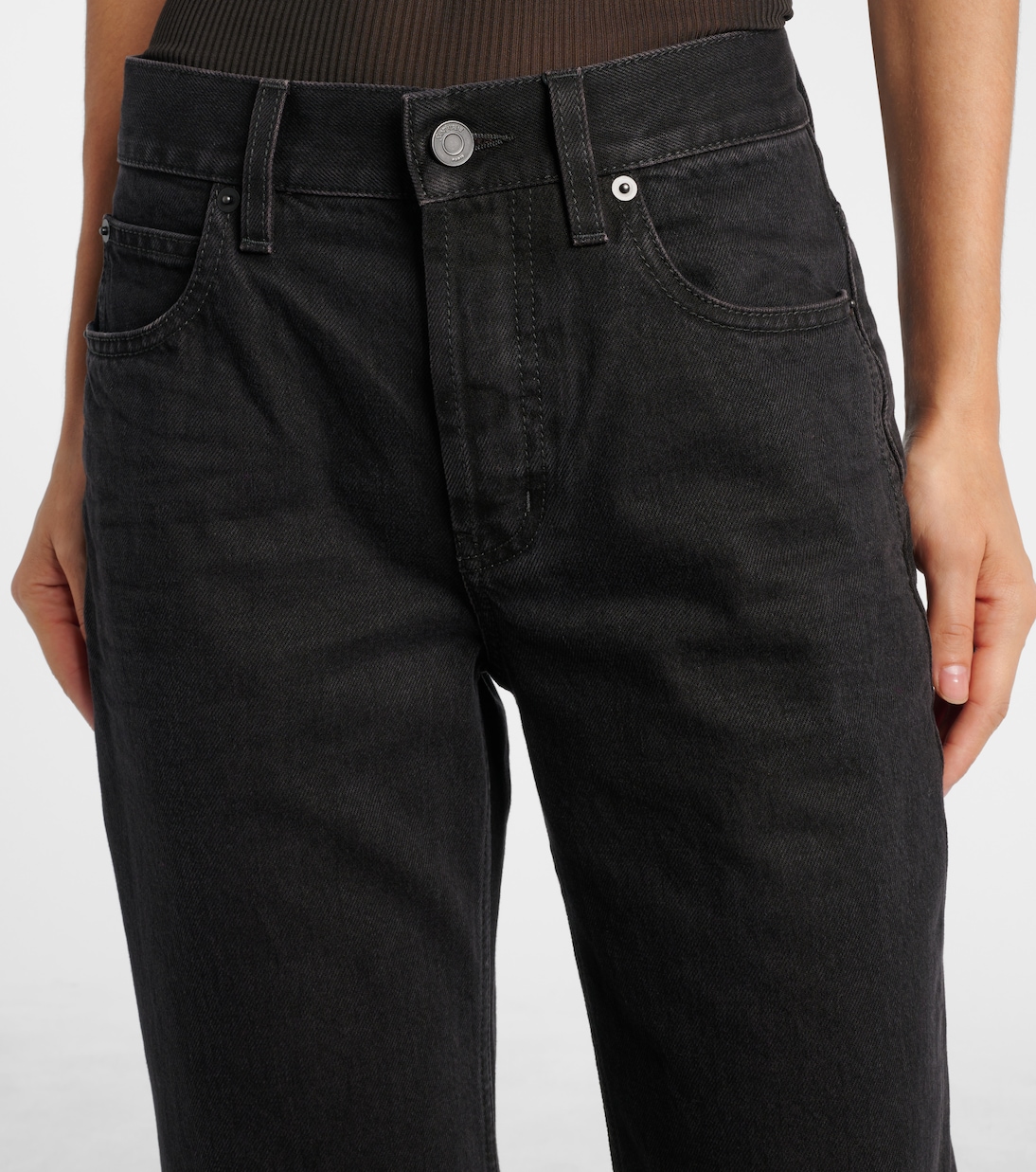 Mid-Rise Straight Jeans Nico | Saint Laurent