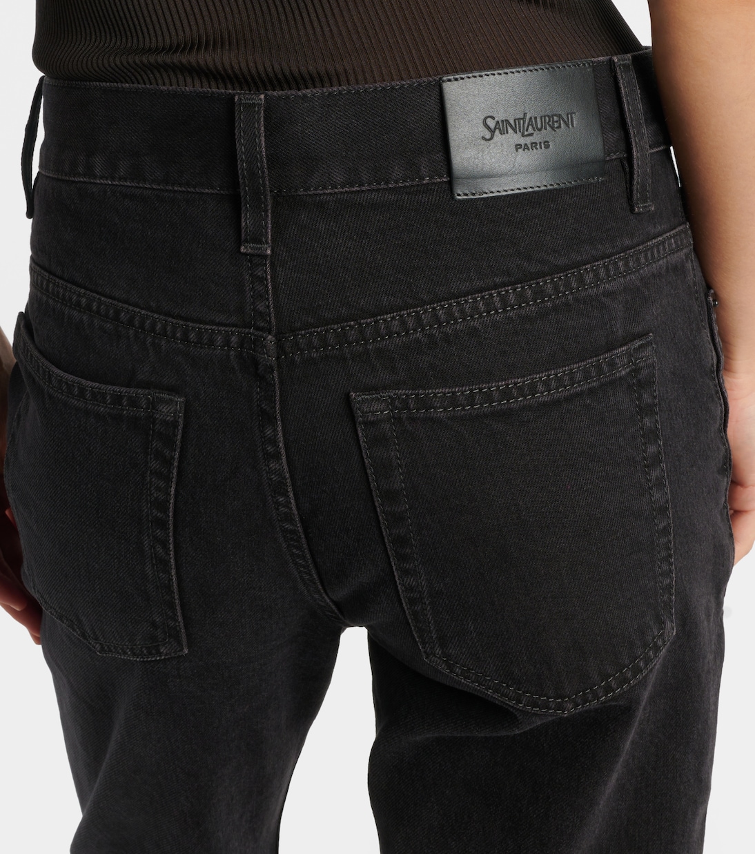 Mid-Rise Straight Jeans Nico | Saint Laurent