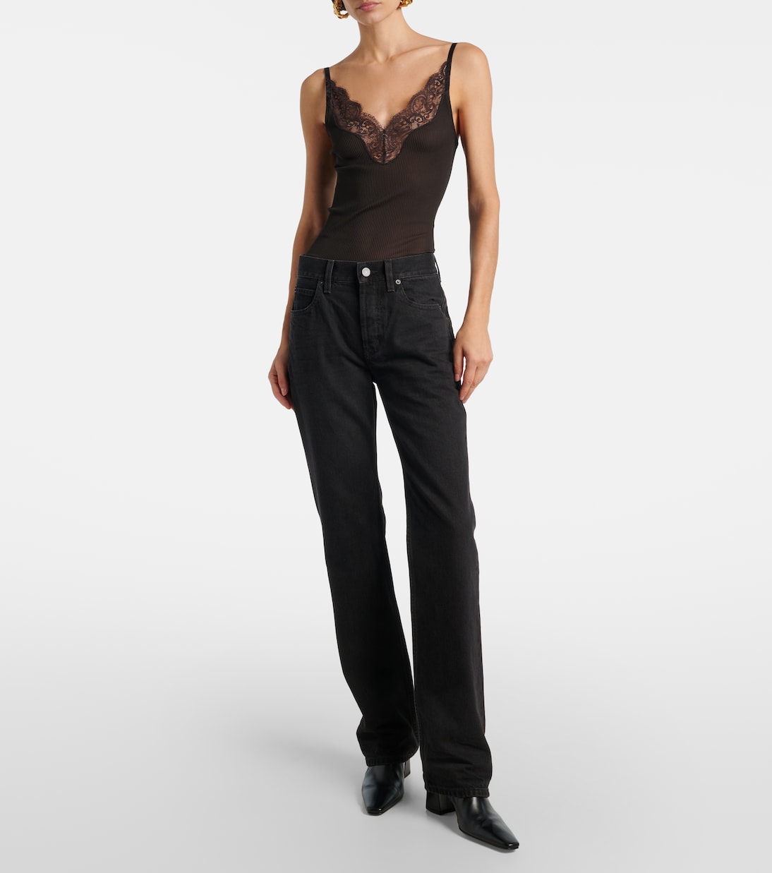Mid-Rise Straight Jeans Nico | Saint Laurent
