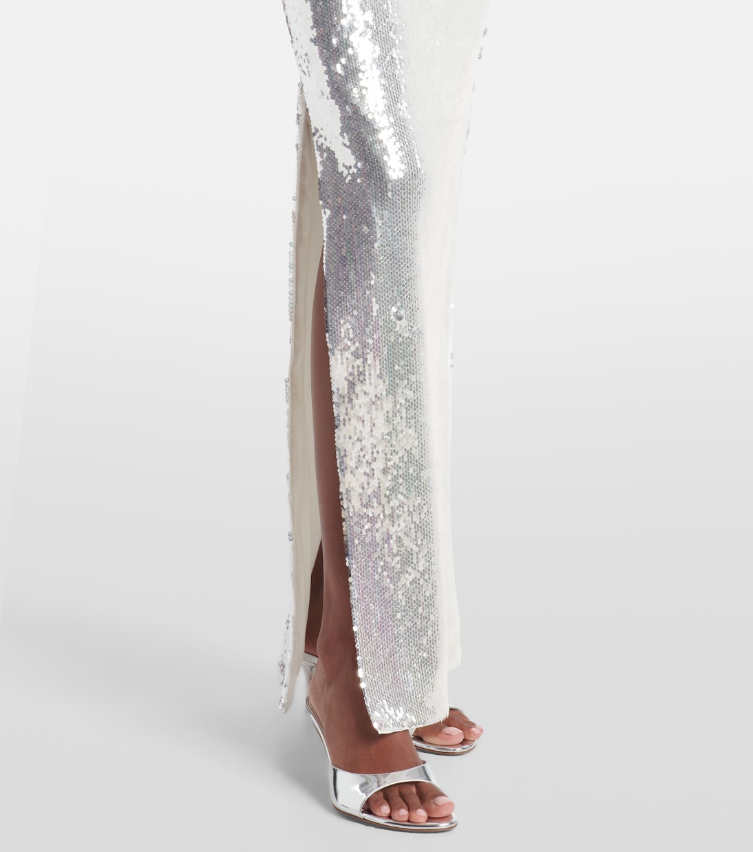 Maxirock mit Pailletten | Rotate