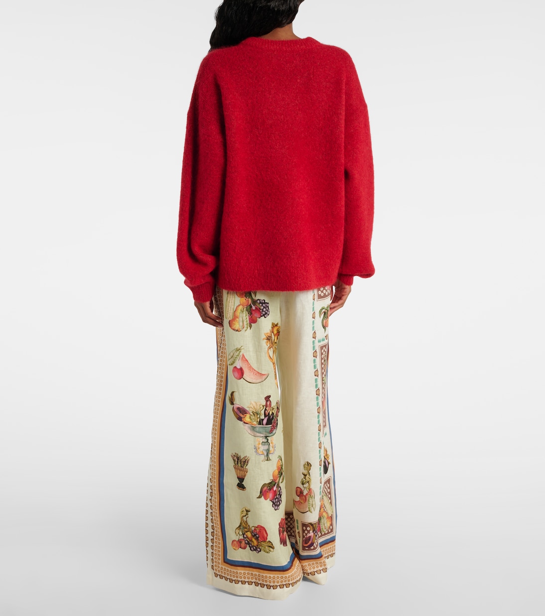 Pull Fruitto en alpaga, mohair et laine mélangés | Alémais