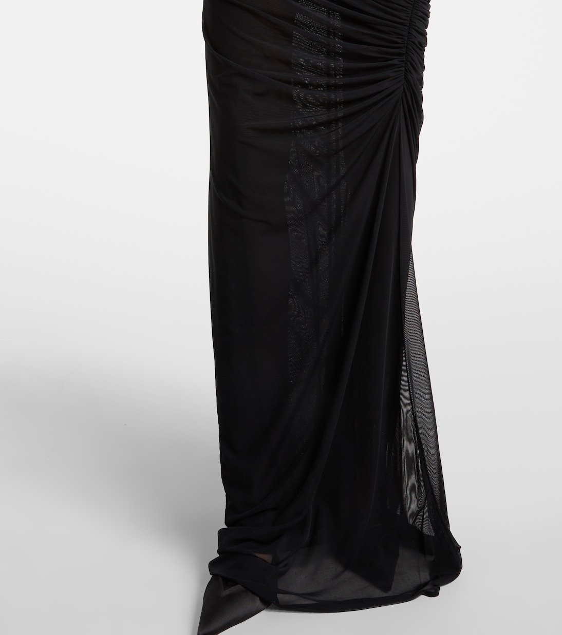 Abito lungo in mesh con paillettes | Jean Paul Gaultier