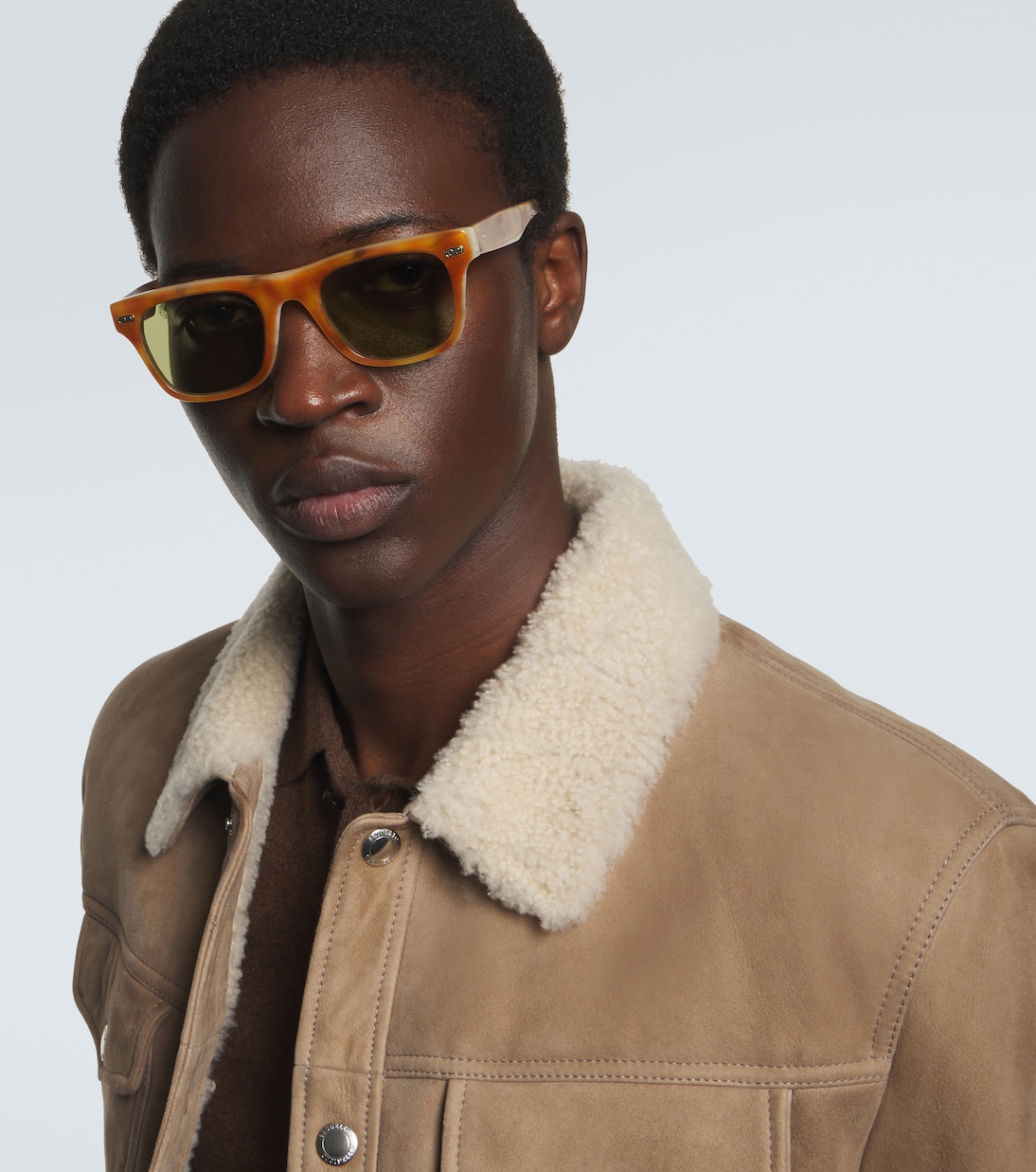 Eckige Sonnenbrille | Brunello Cucinelli