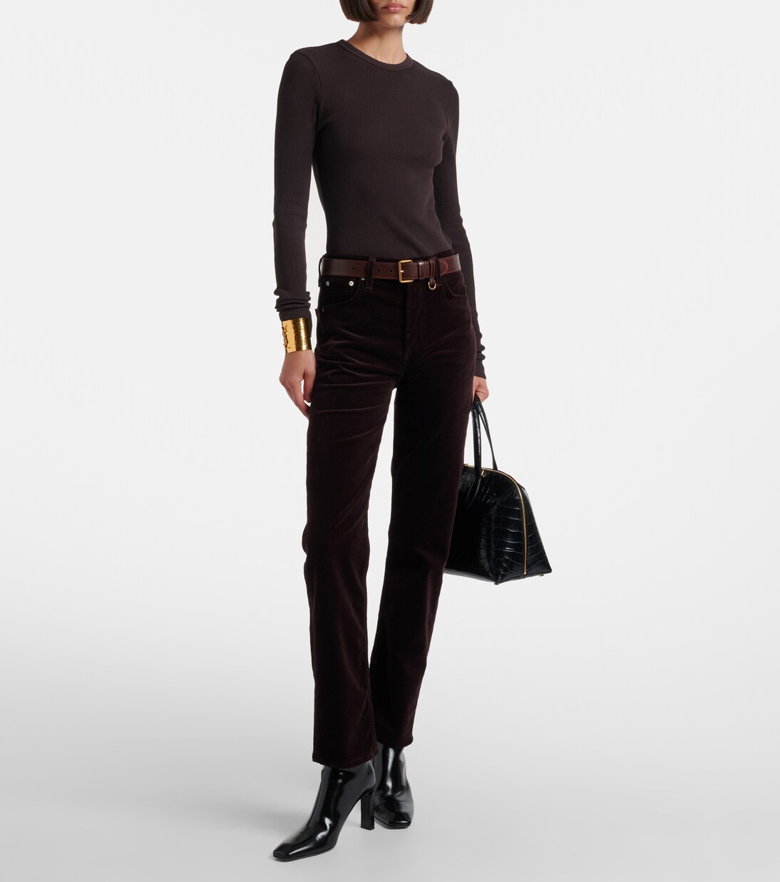 Blaine high-rise straight jeans | Citizens of Humanity