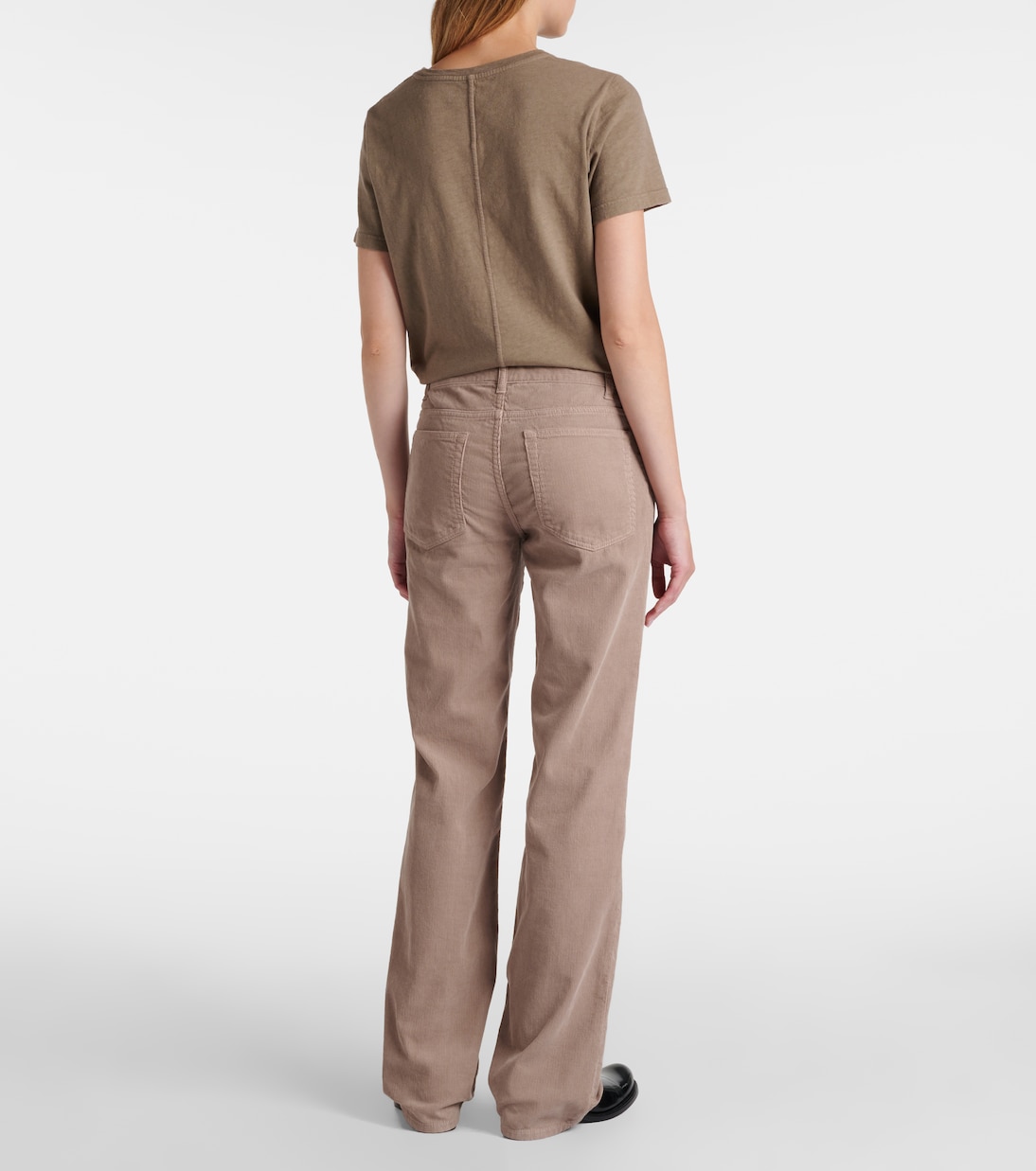 Gerade Hose Carlyl aus Baumwoll-Cord | The Row