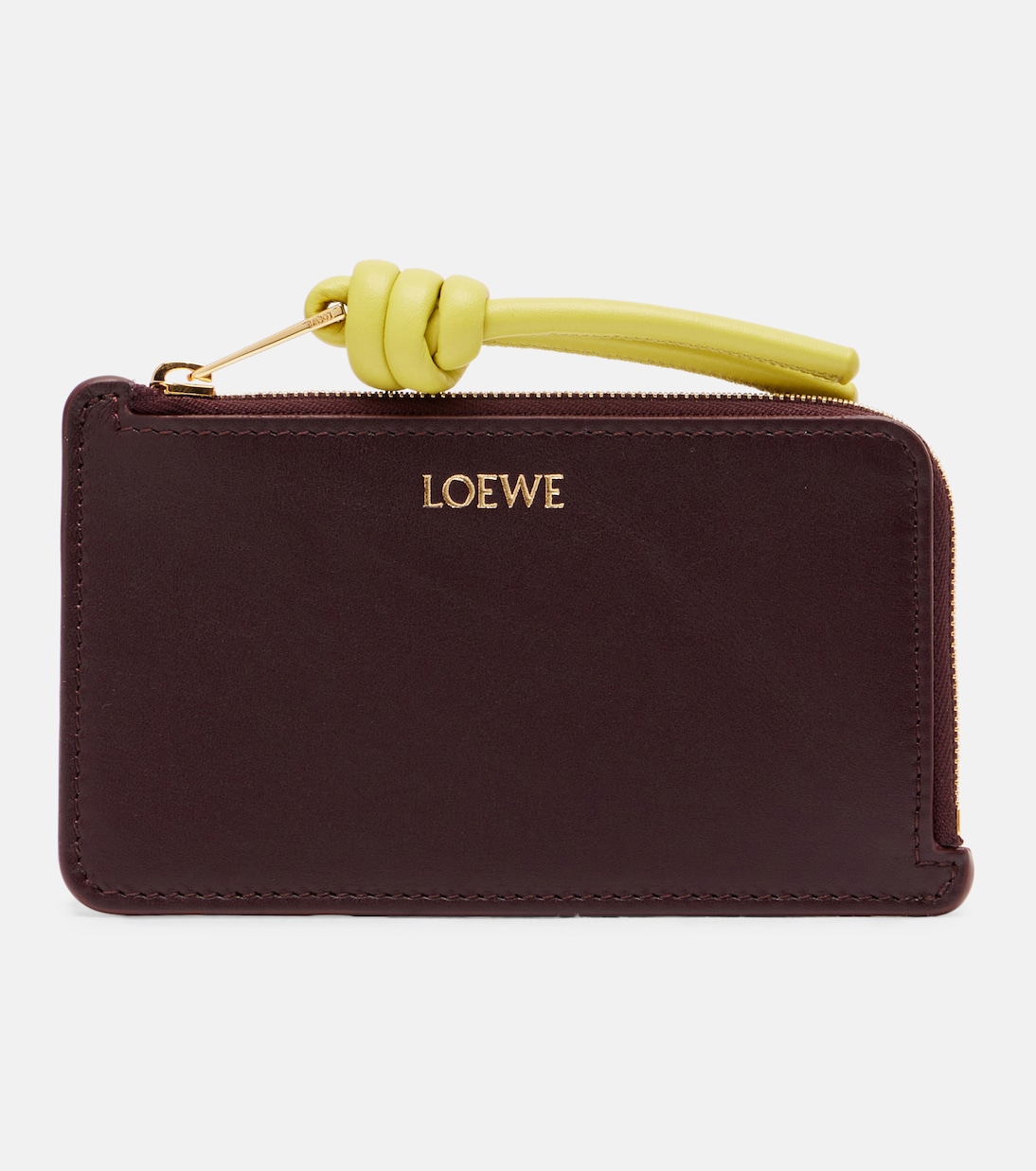 Knot leather card holder | Loewe