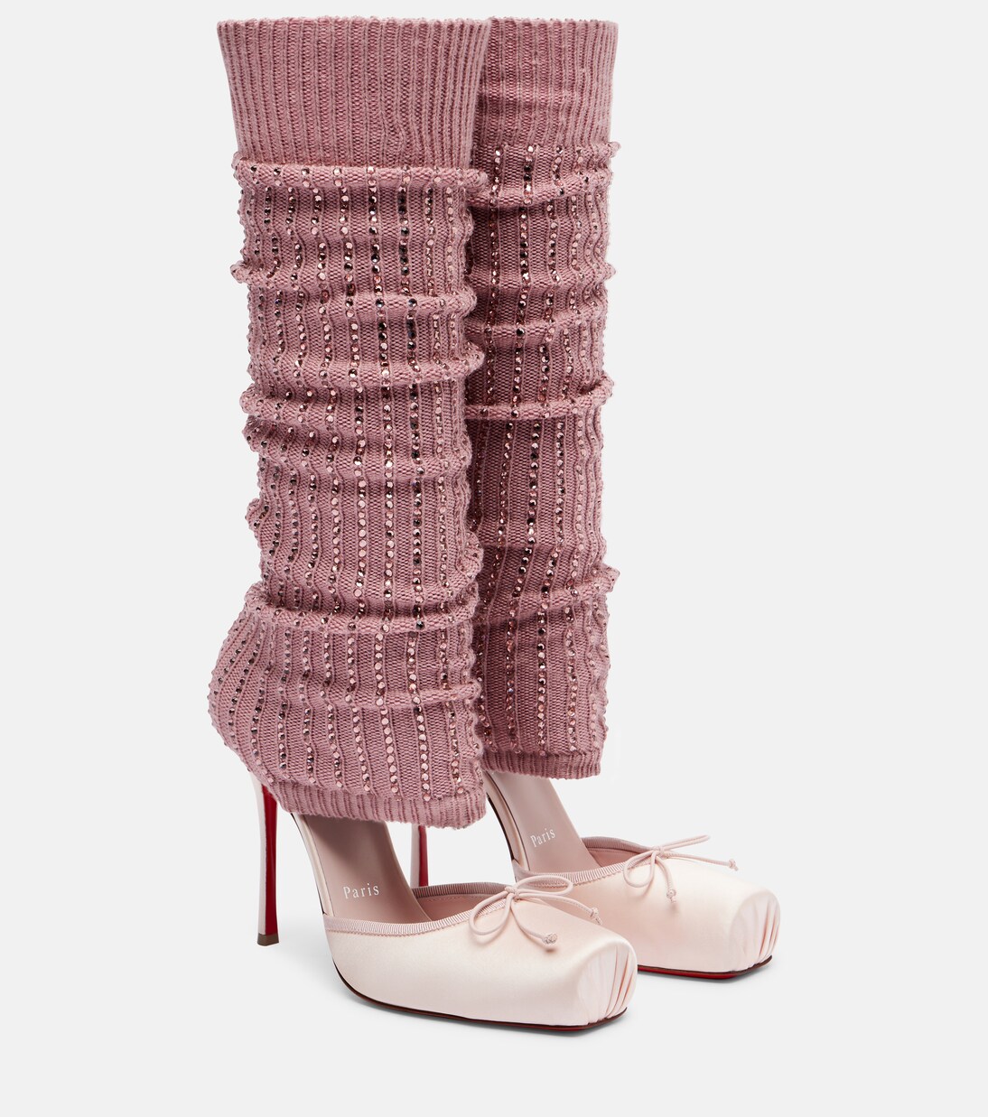 Cassia 100 satin pumps | Christian Louboutin