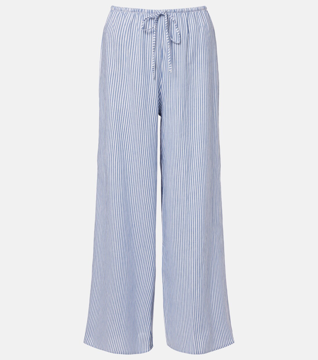 Striped cotton wide-leg pants | Montce