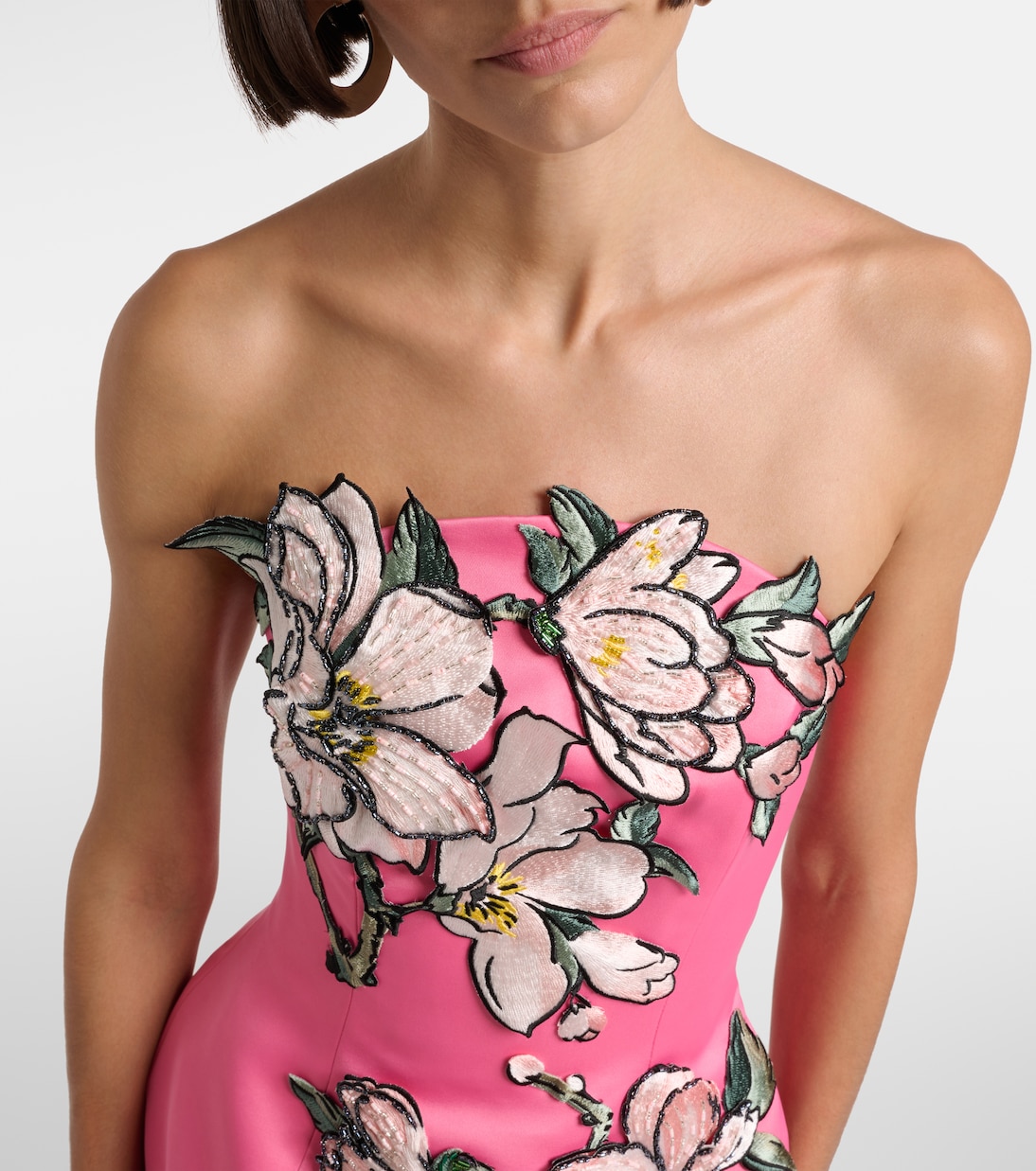 Besticktes Minikleid | Leo Lin