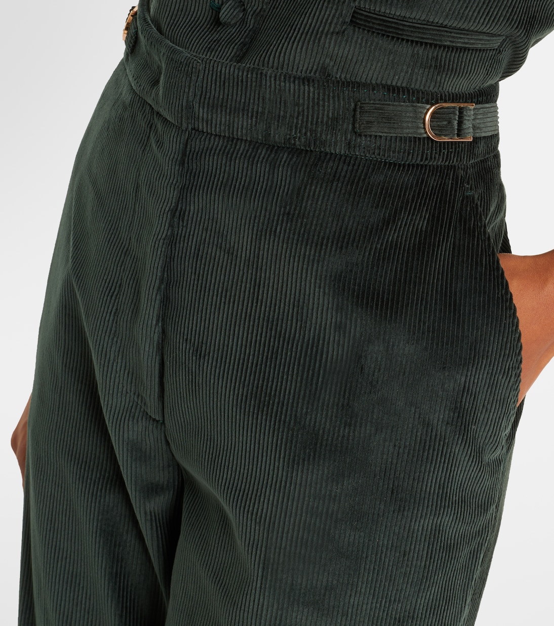 Vesta cotton corduroy flared pants | Gabriela Hearst