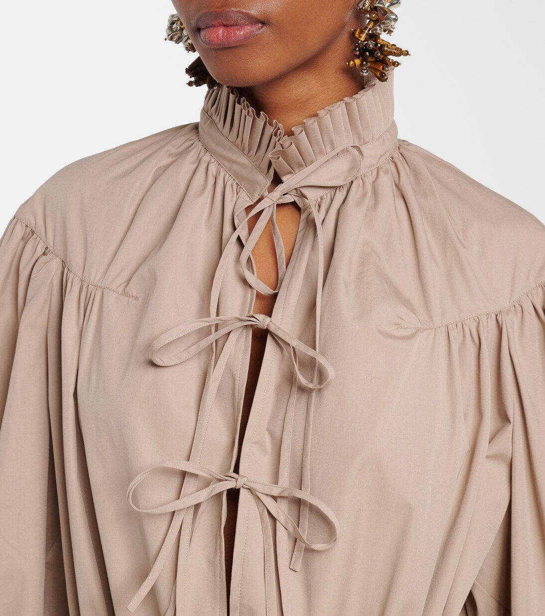 Robe chemise en coton | Dries Van Noten