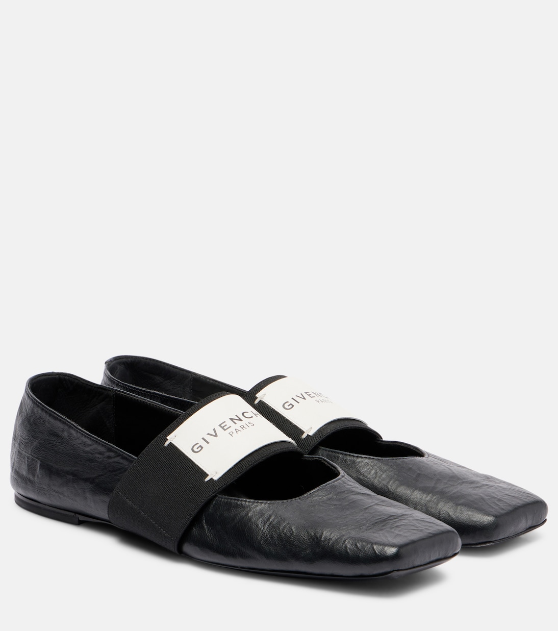Ballerinas Sliced Square aus Leder | Givenchy
