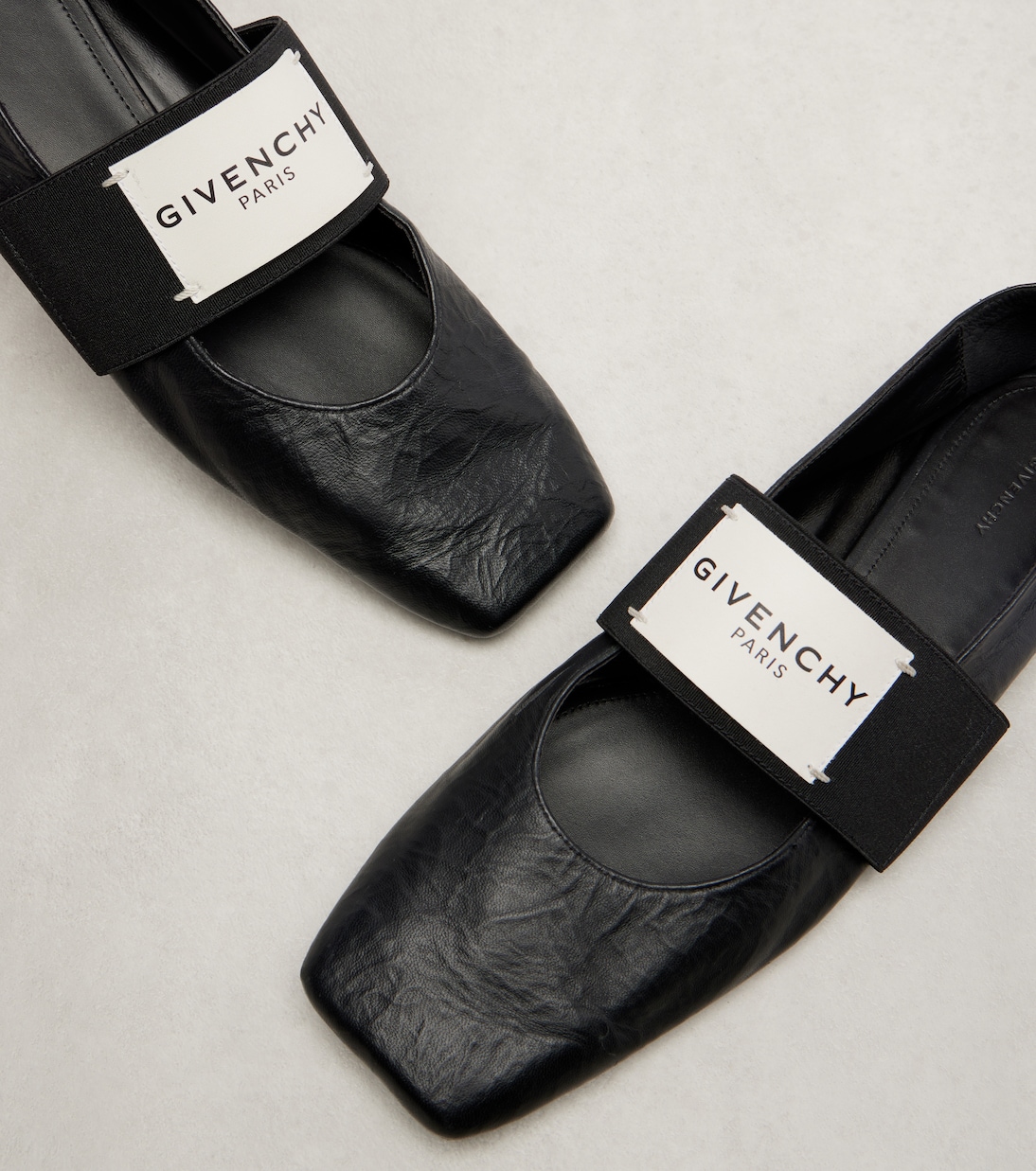 Ballerinas Sliced Square aus Leder | Givenchy
