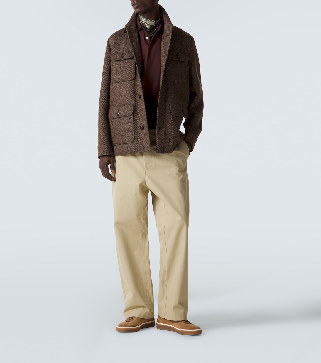 Baskets Tennis Walk en daim | Loro Piana