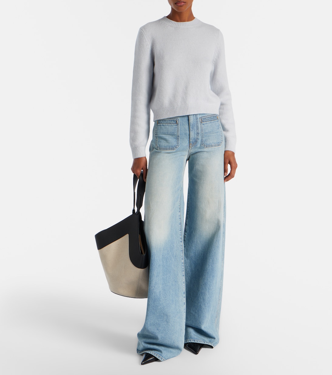 Pantaloni regular Delmonico in cotone | Khaite