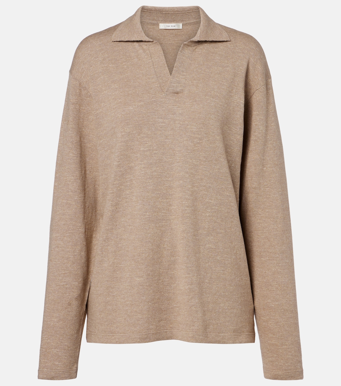 Polopullover Niosa aus Baumwolle und Leinen | The Row