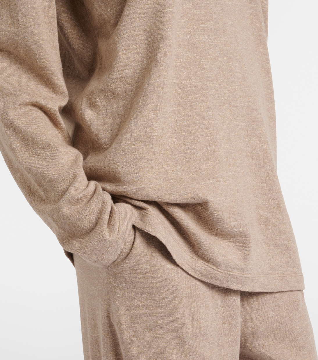 Polopullover Niosa aus Baumwolle und Leinen | The Row