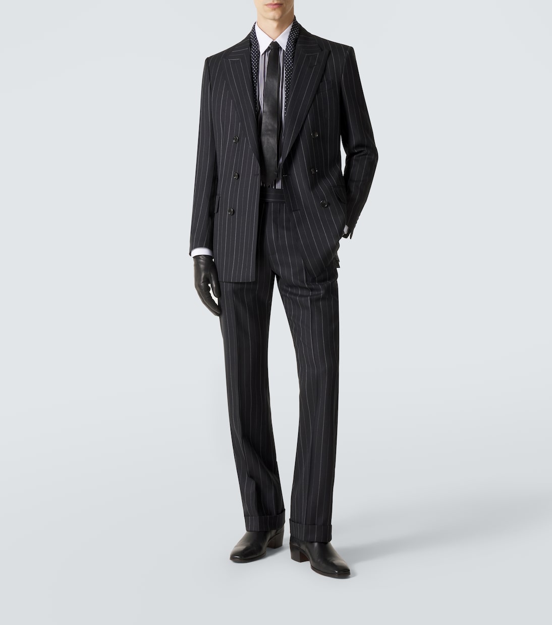 Blazer rayé en laine | Tom Ford