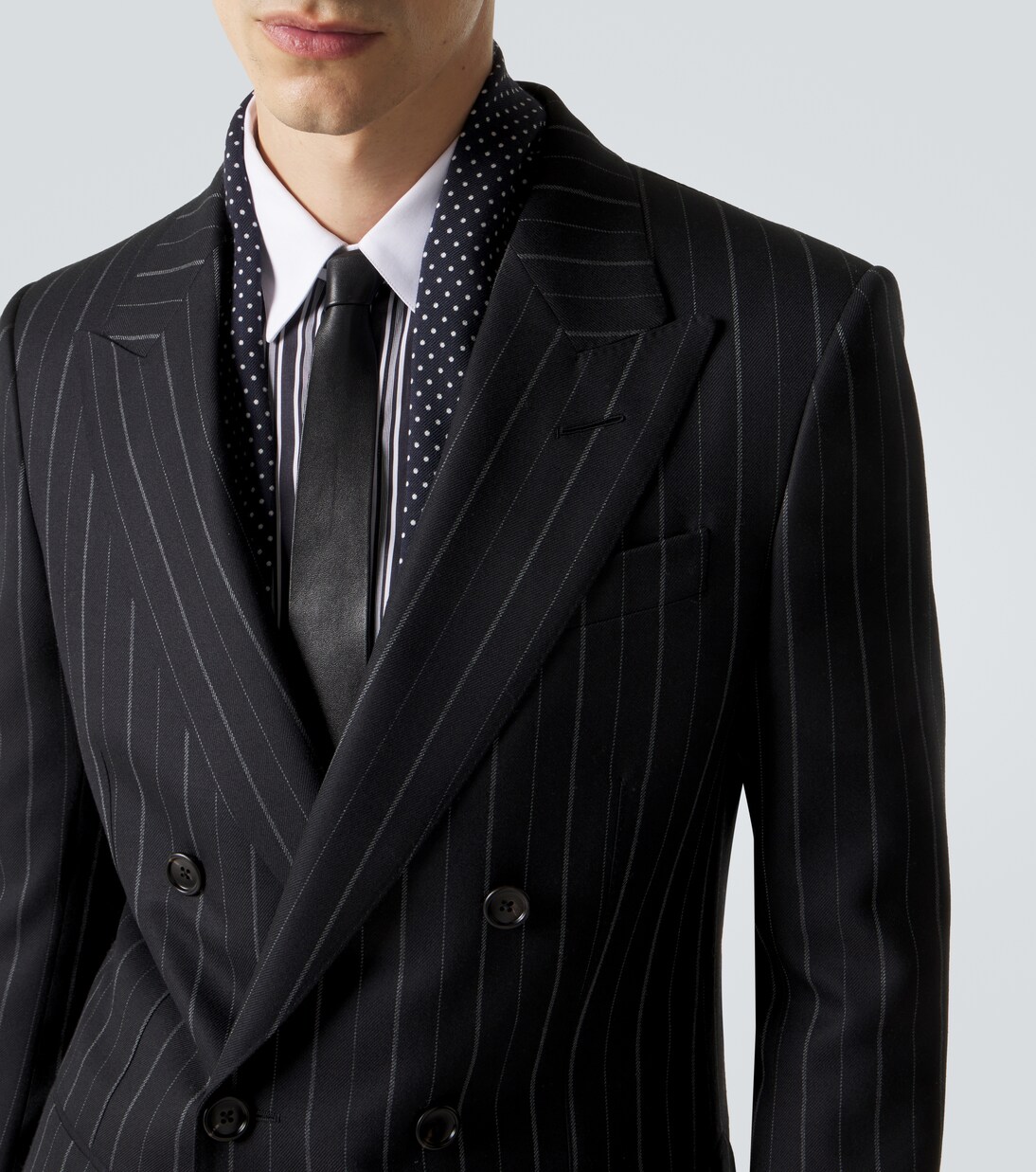 Blazer rayé en laine | Tom Ford