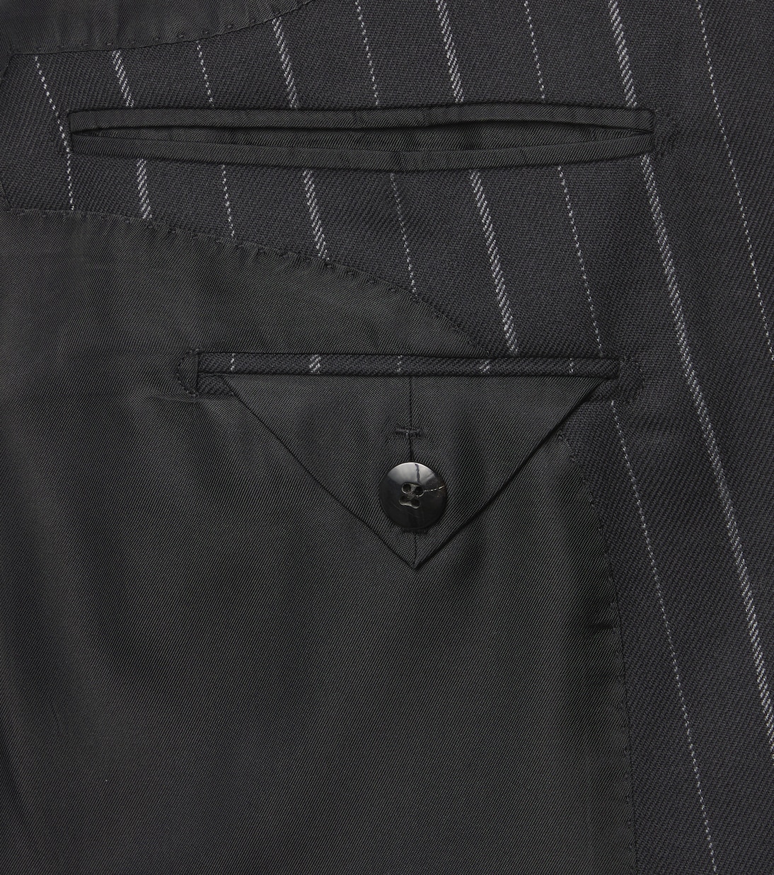 Blazer rayé en laine | Tom Ford