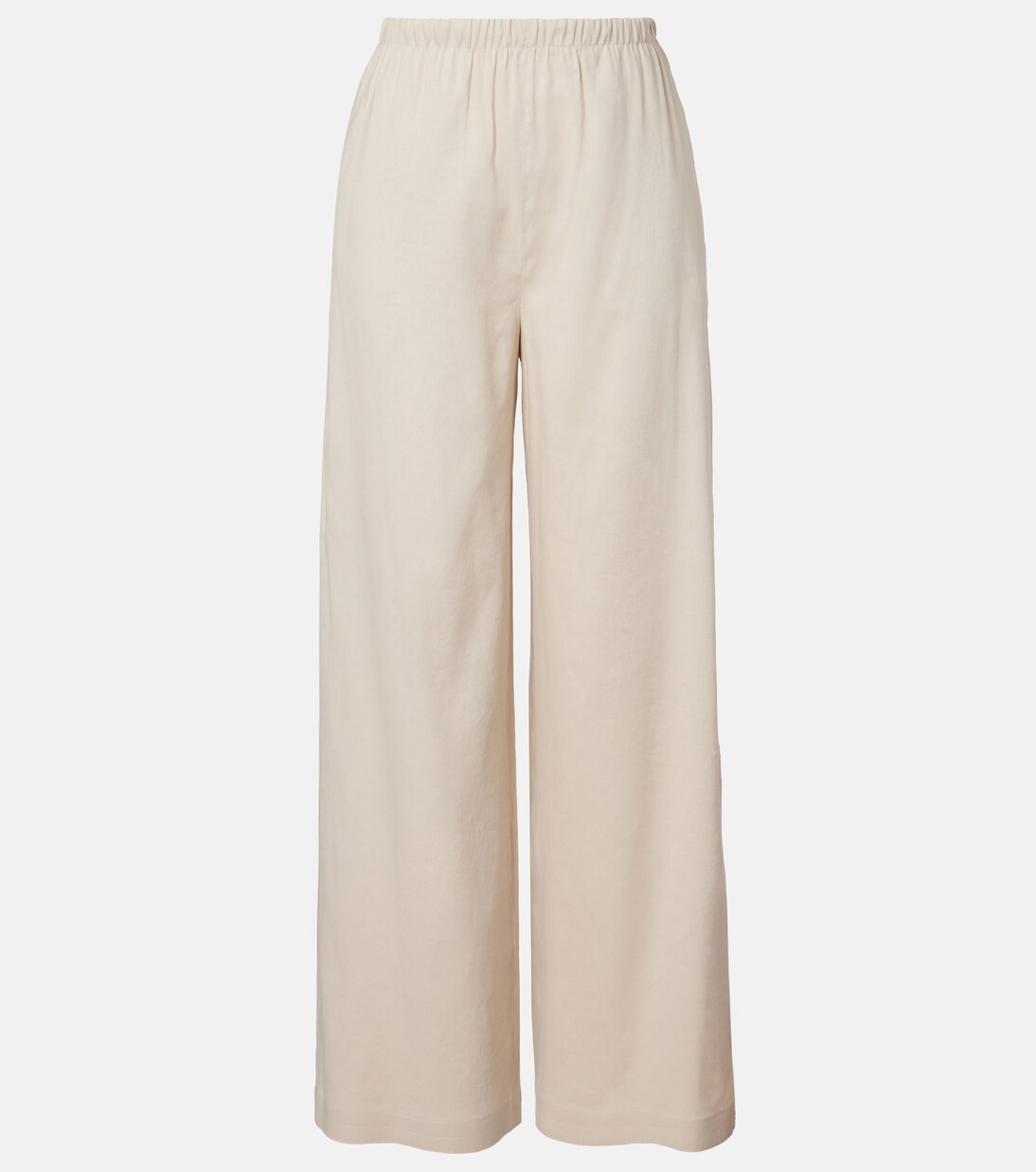Destino linen-blend wide-leg silhouette | Max Mara