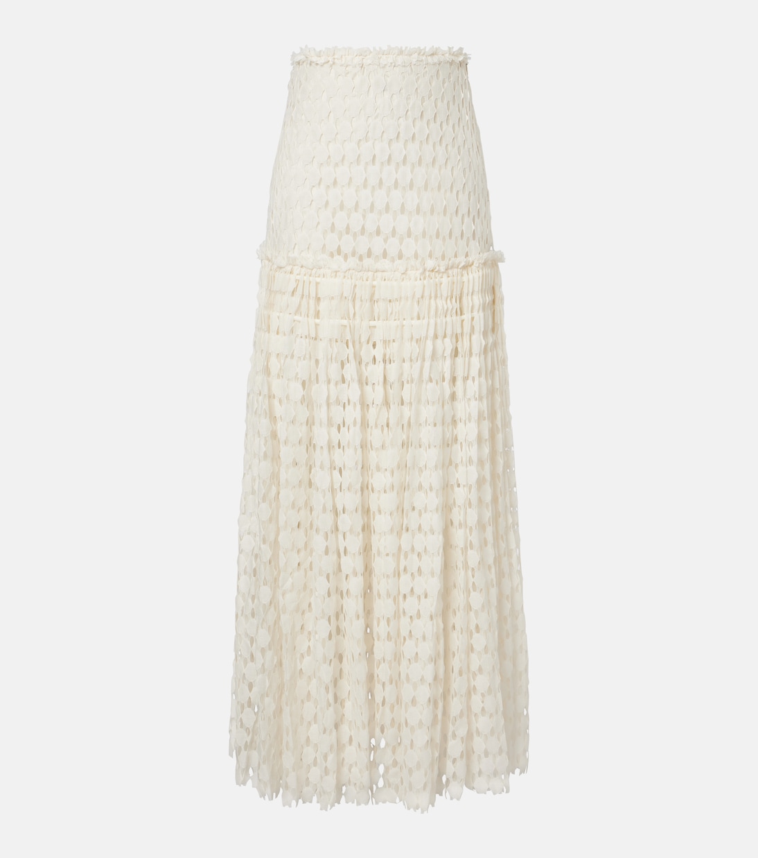Aris cotton-blend lace maxi skirt | Ulla Johnson