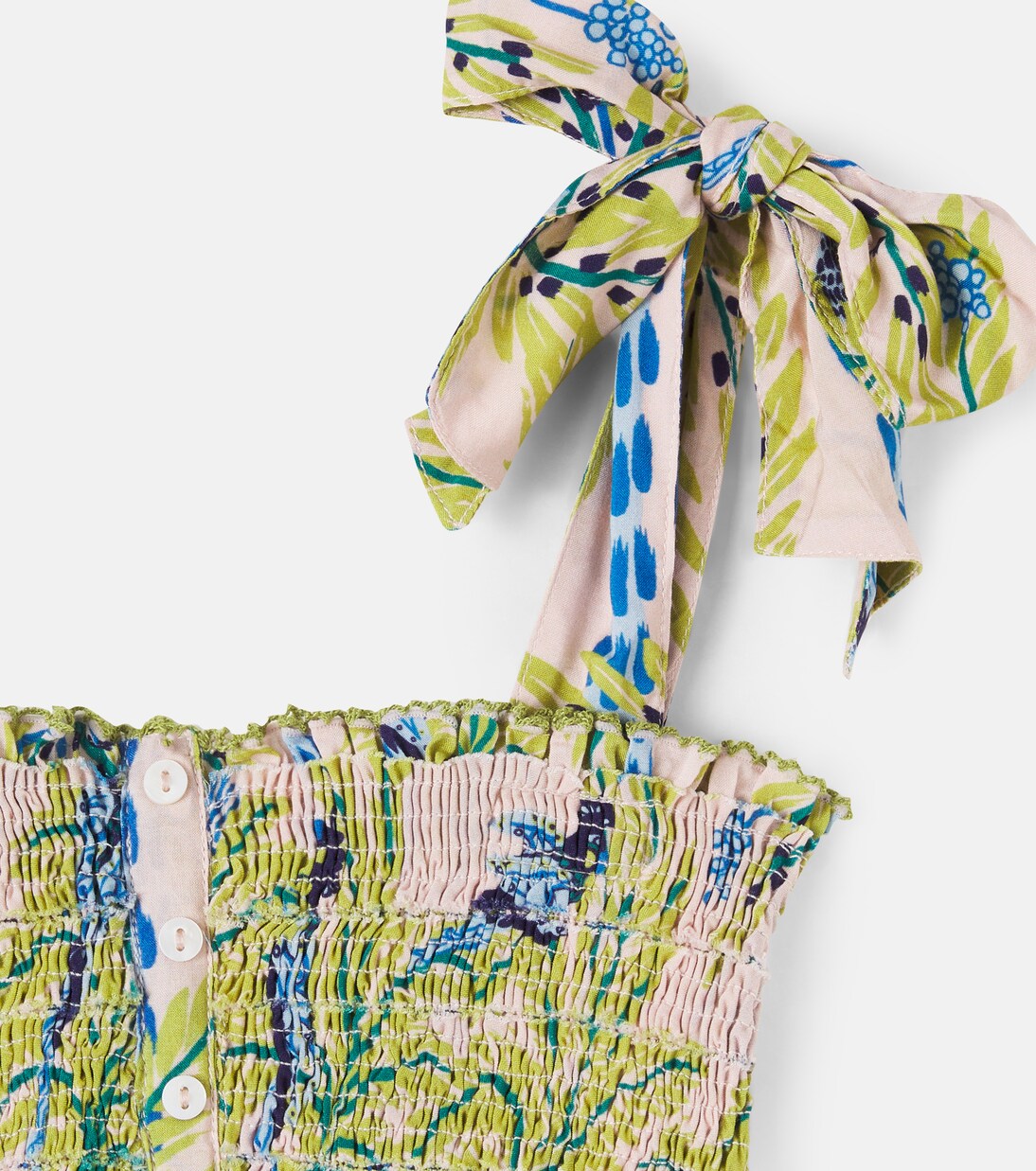 Bedrucktes Kleid Triny | Poupette St Barth Kids