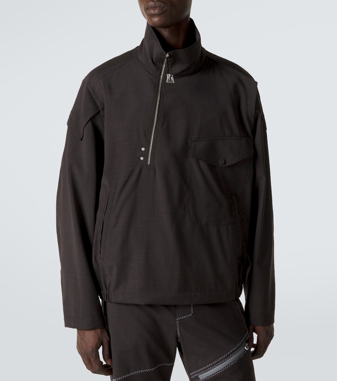 Veste Farkas en laine vierge | Kiko Kostadinov