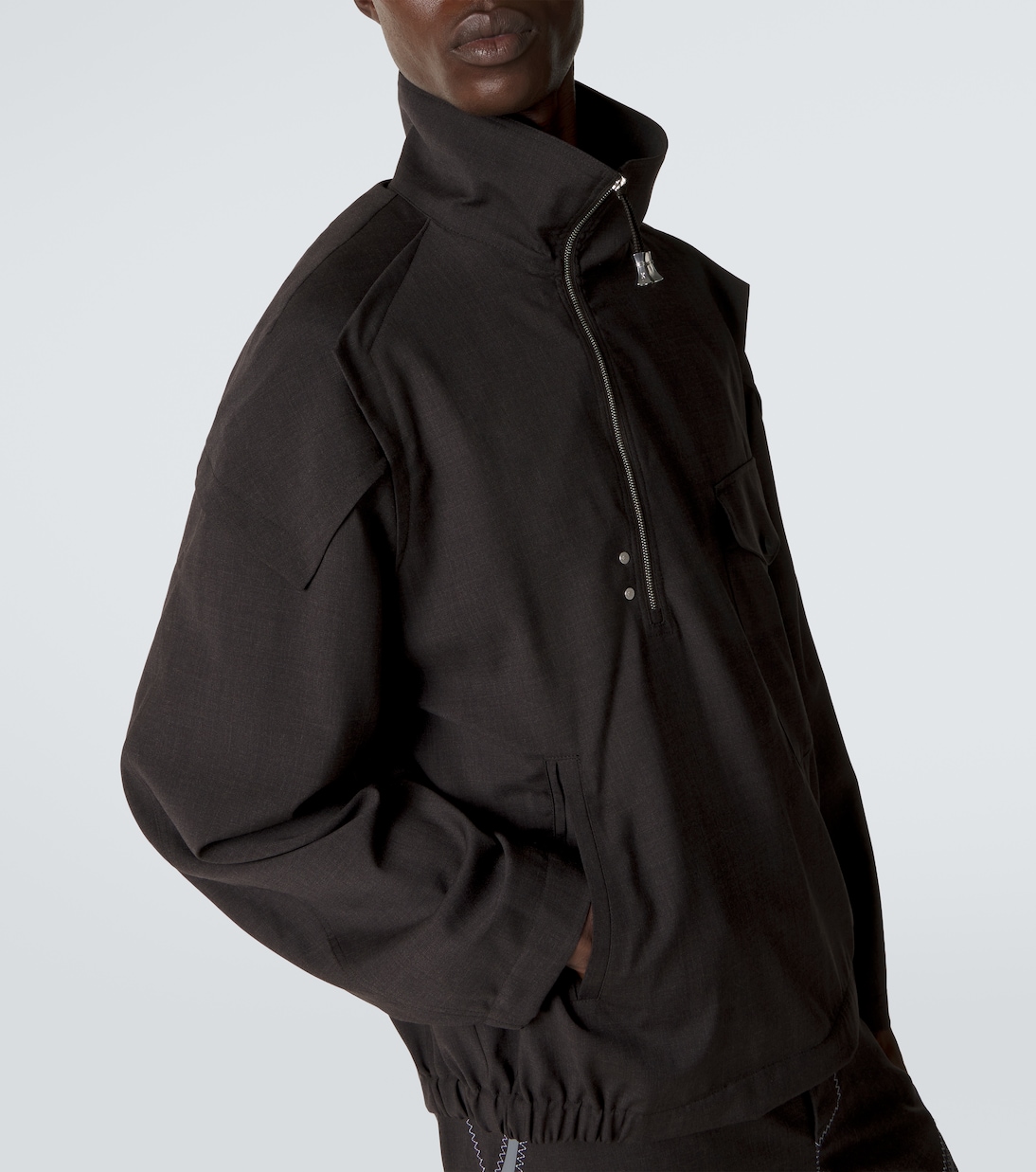 Veste Farkas en laine vierge | Kiko Kostadinov