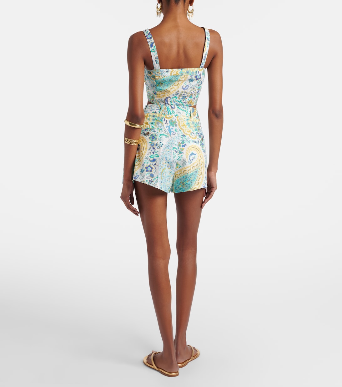 Shorts in cotone con stampa paisley | Etro