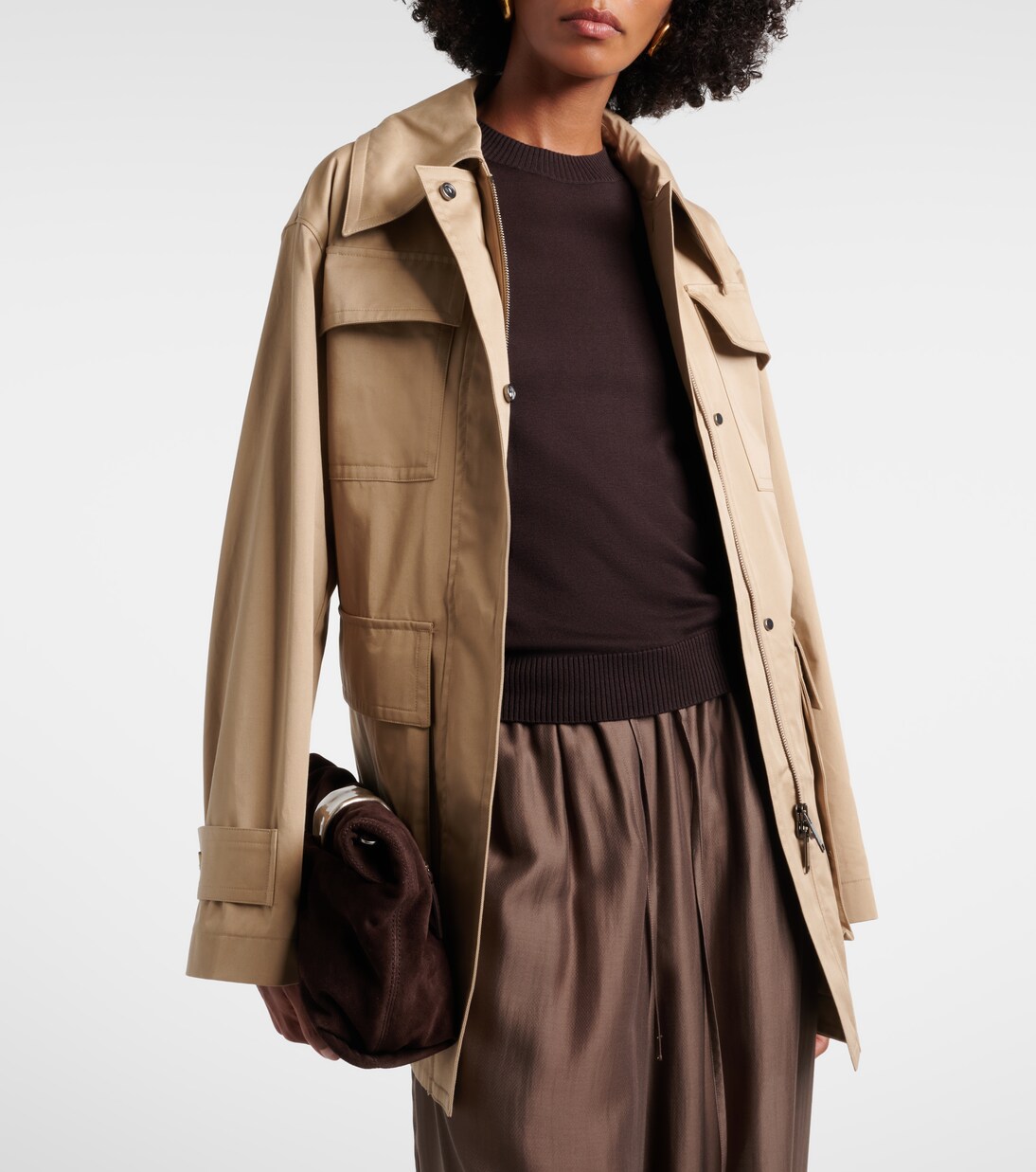 Knitted silk top | Joseph