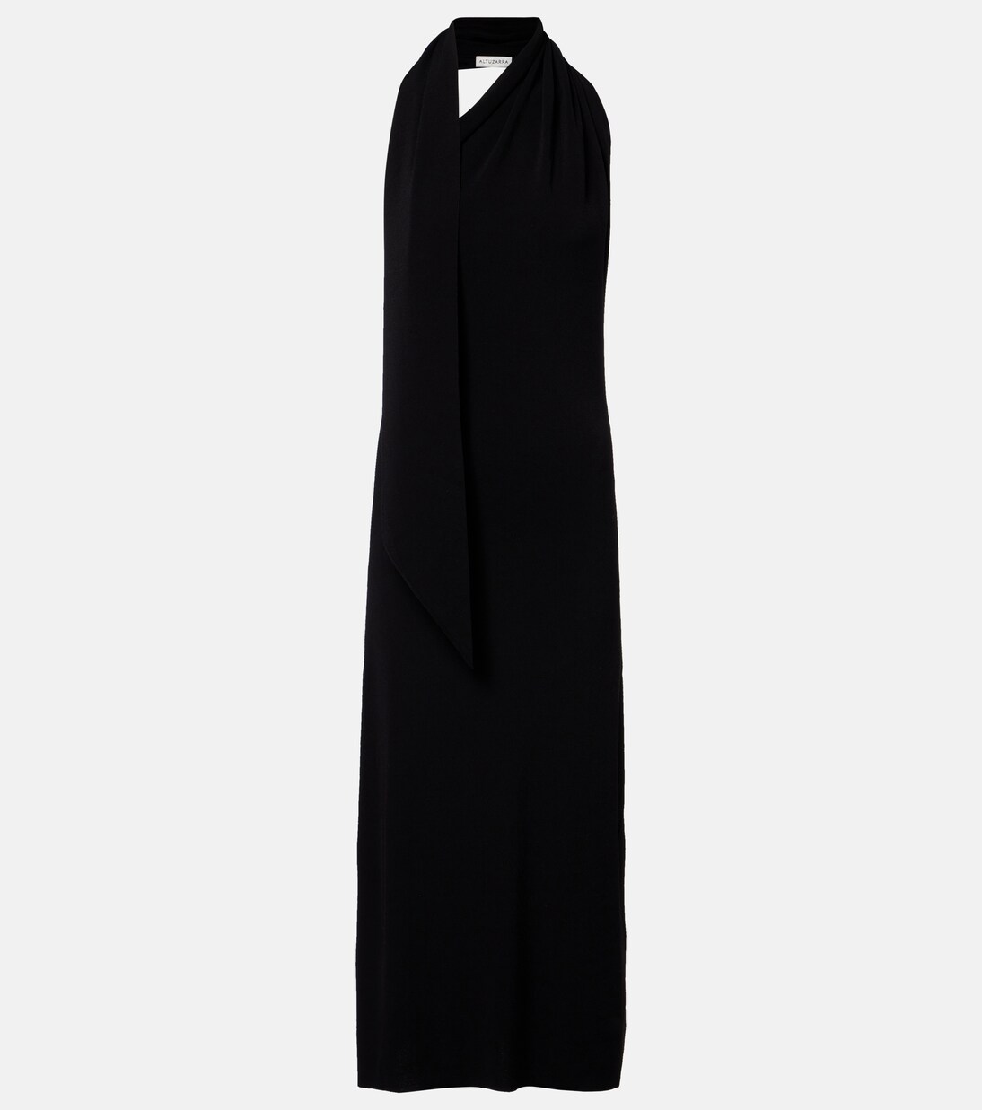 Vestido midi Mitchell con bufanda | Altuzarra