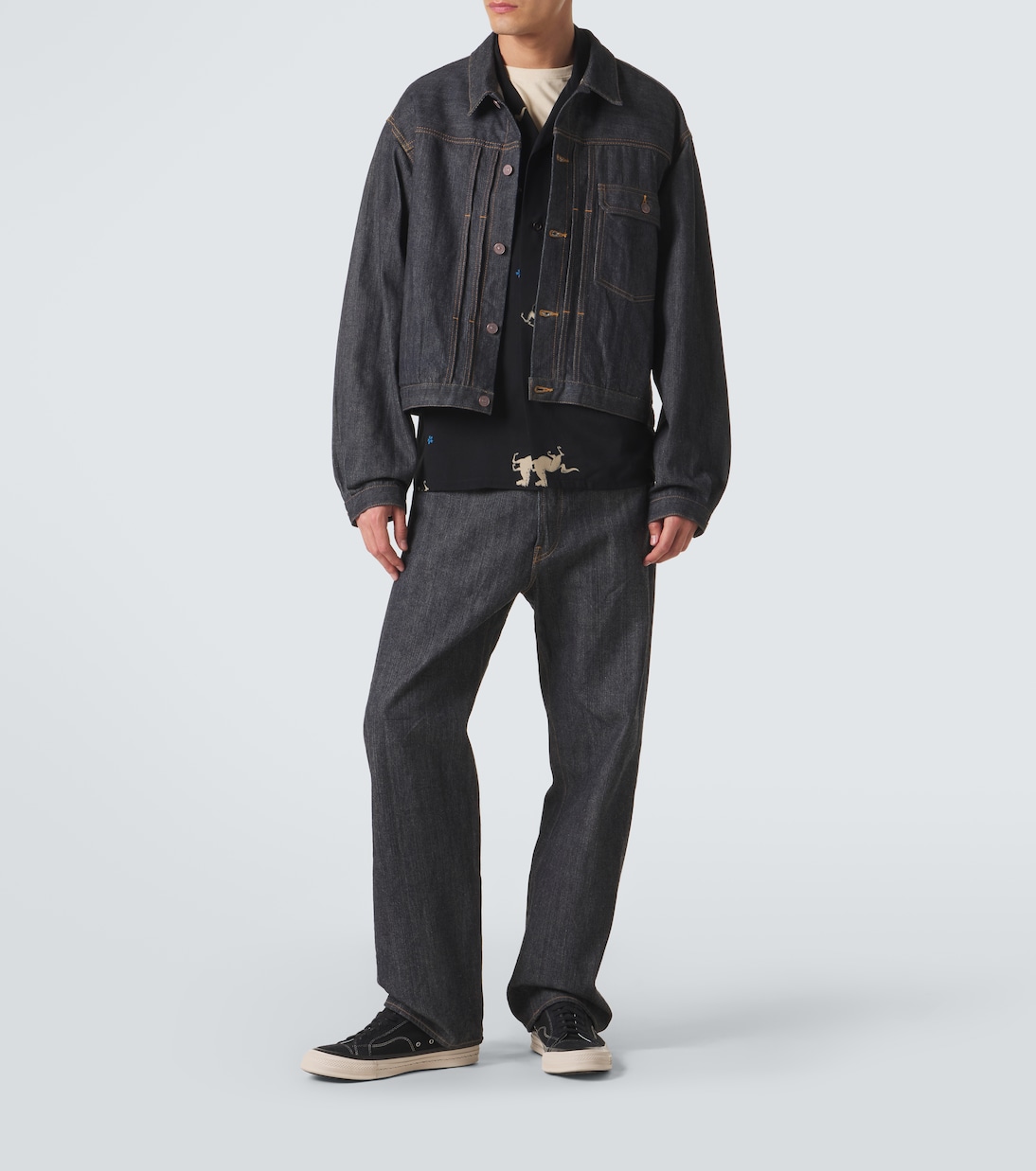 Jean droit Social Sculpture | Visvim