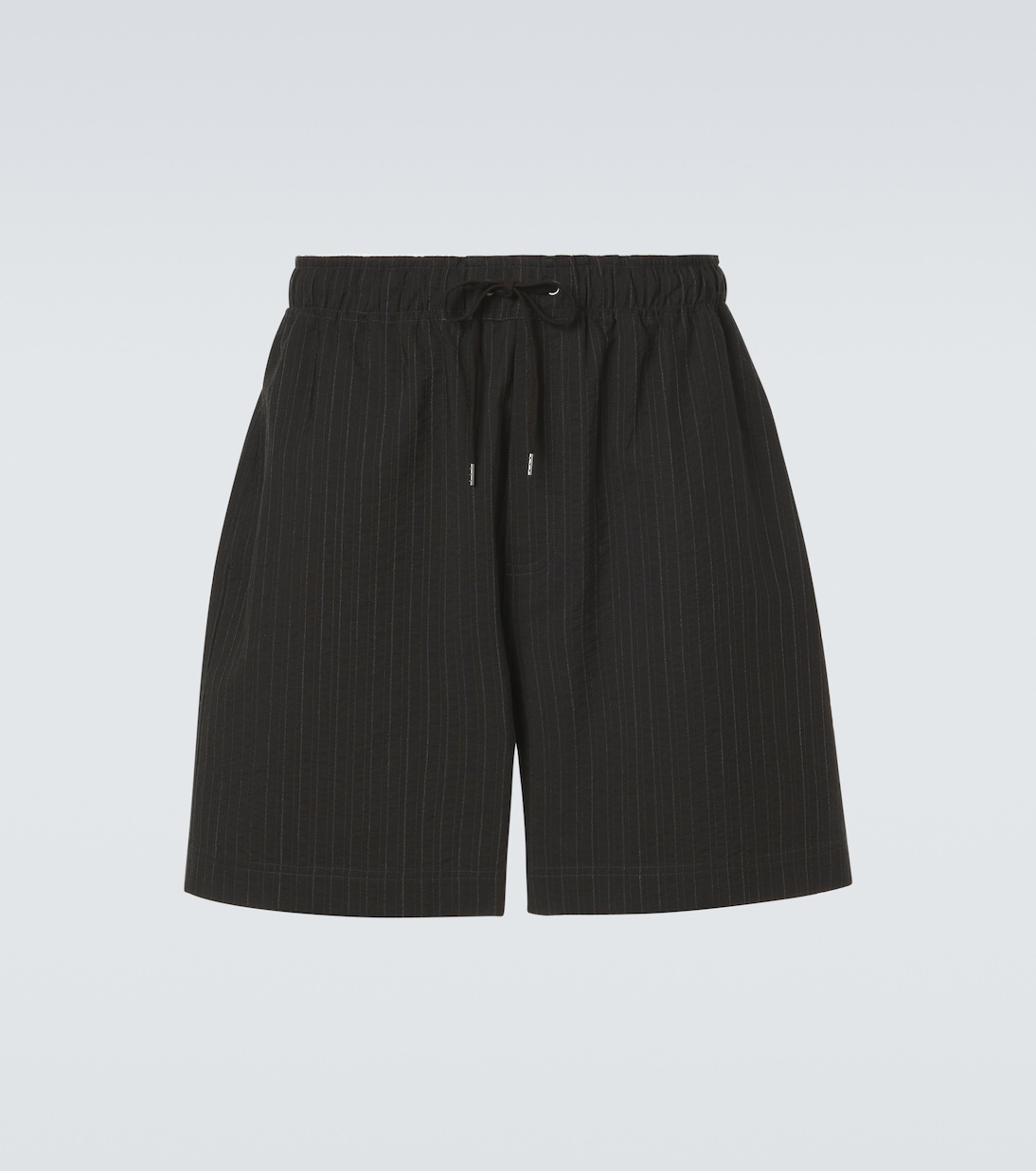 Starboard striped cotton and wool shorts | Studio Nicholson