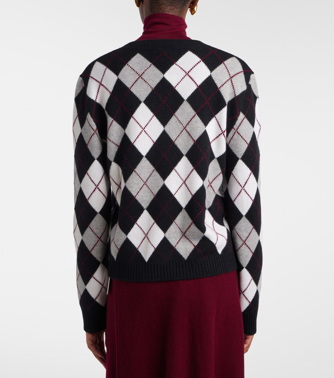 Antoni argyle cashmere sweater | Lisa Yang