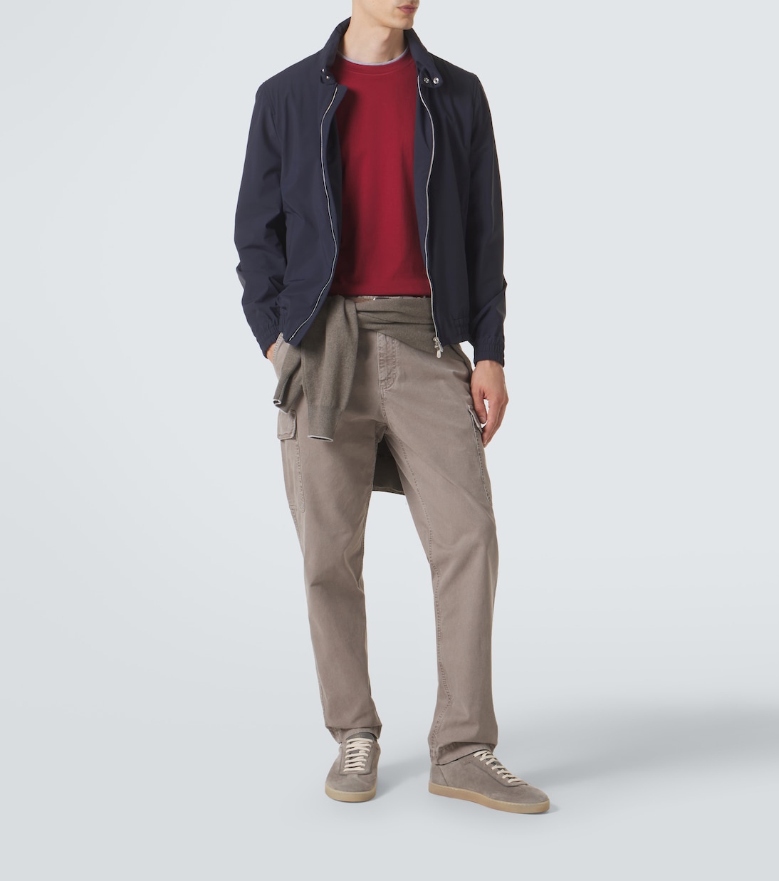 Pantalones cargo de algodón | Brunello Cucinelli