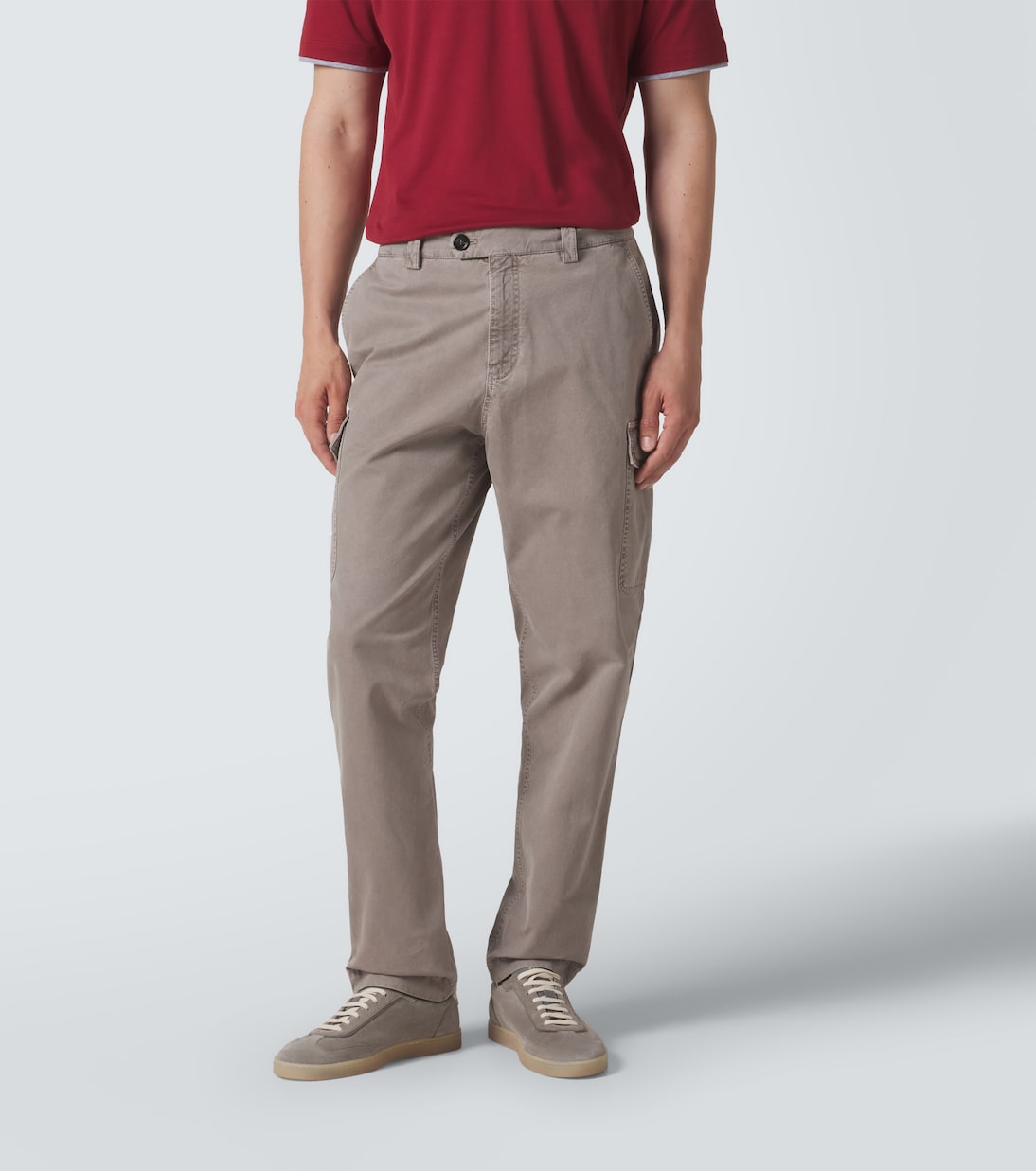 Pantalones cargo de algodón | Brunello Cucinelli