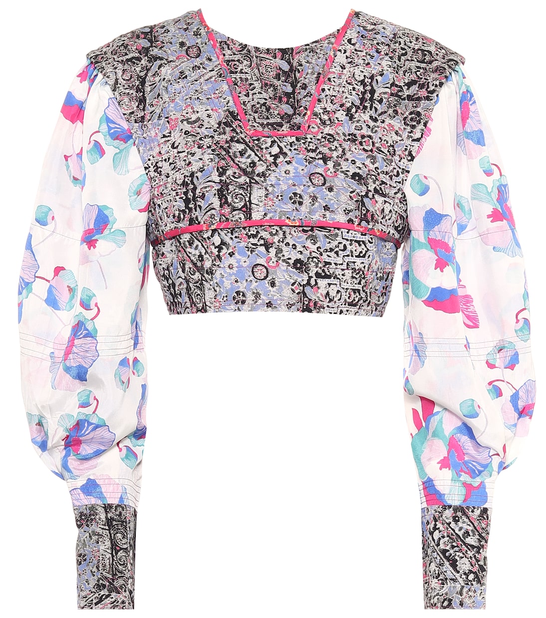 Bedrucktes Cropped-Top Faxinal | Isabel Marant