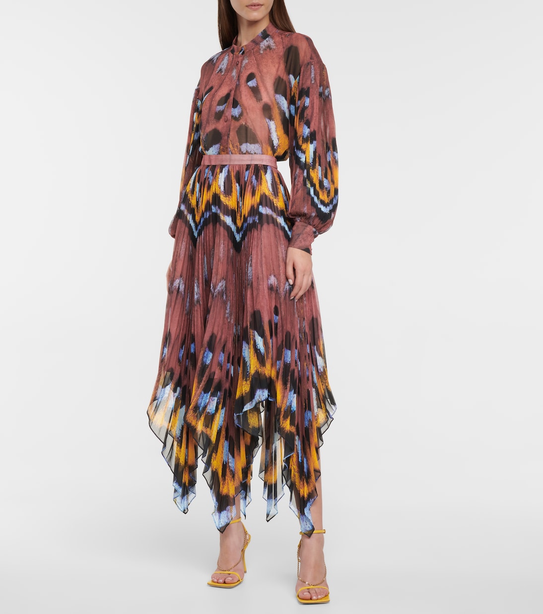 High-Rise-Maxirock Isobel mit Print | Altuzarra