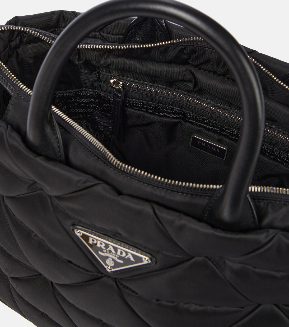 Gesteppte Tote Bag aus Re-Nylon | Prada