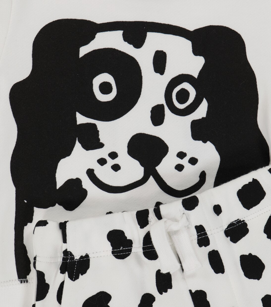 Baby cotton sweatshirt and pants set | Stella McCartney Kids